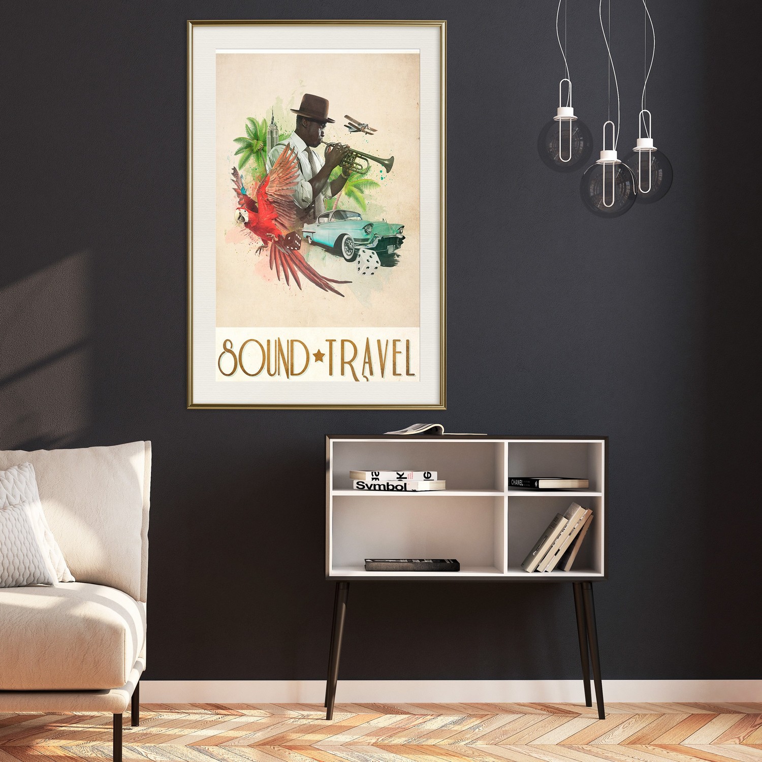 Poster Artgeist Affisch Sound Travel