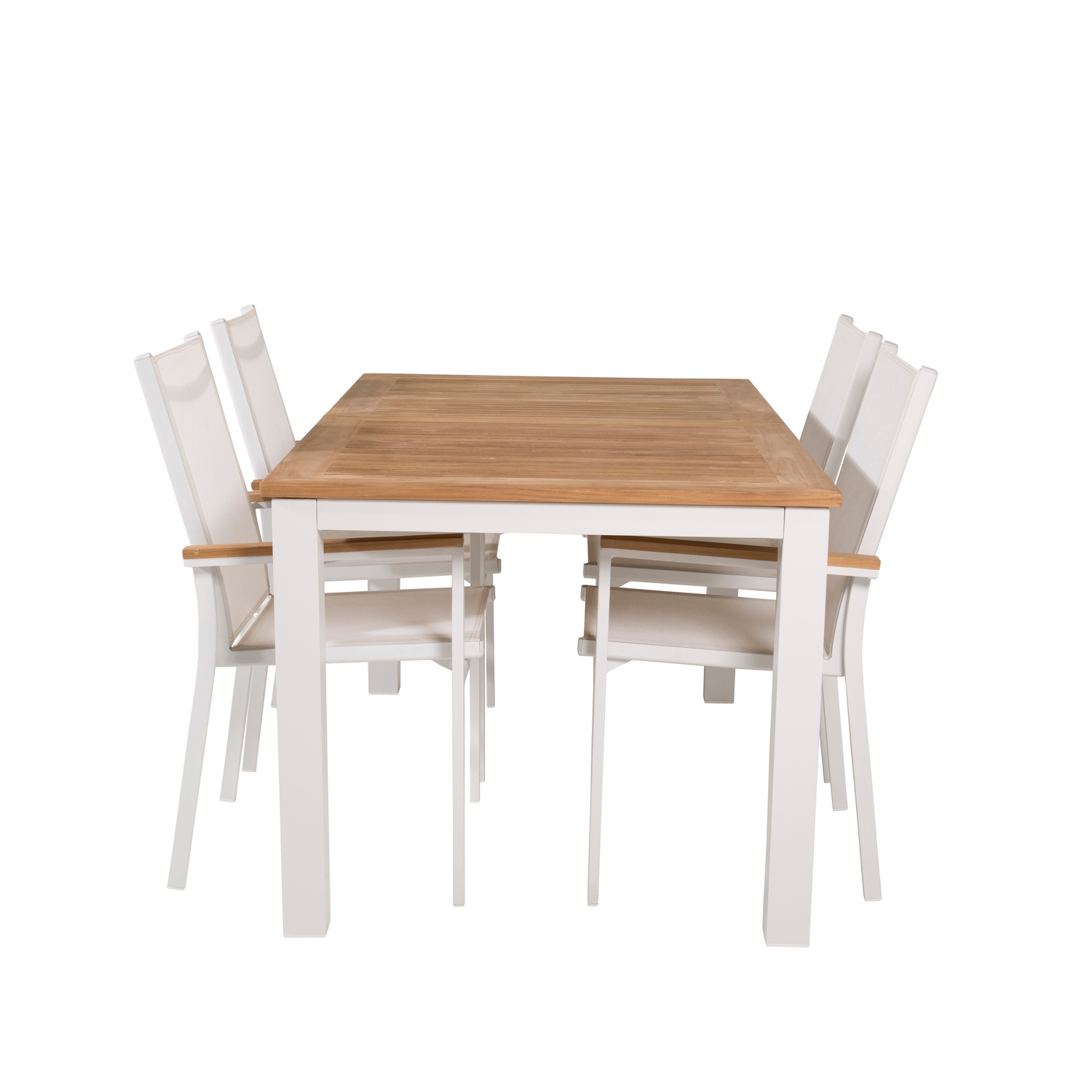 Matgrupp Venture Home Perla 152/210 med 4 Thea Matstolar