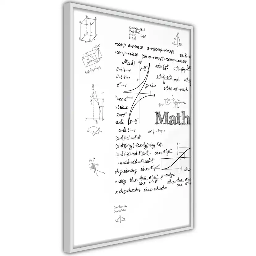 Poster Artgeist Affisch Math