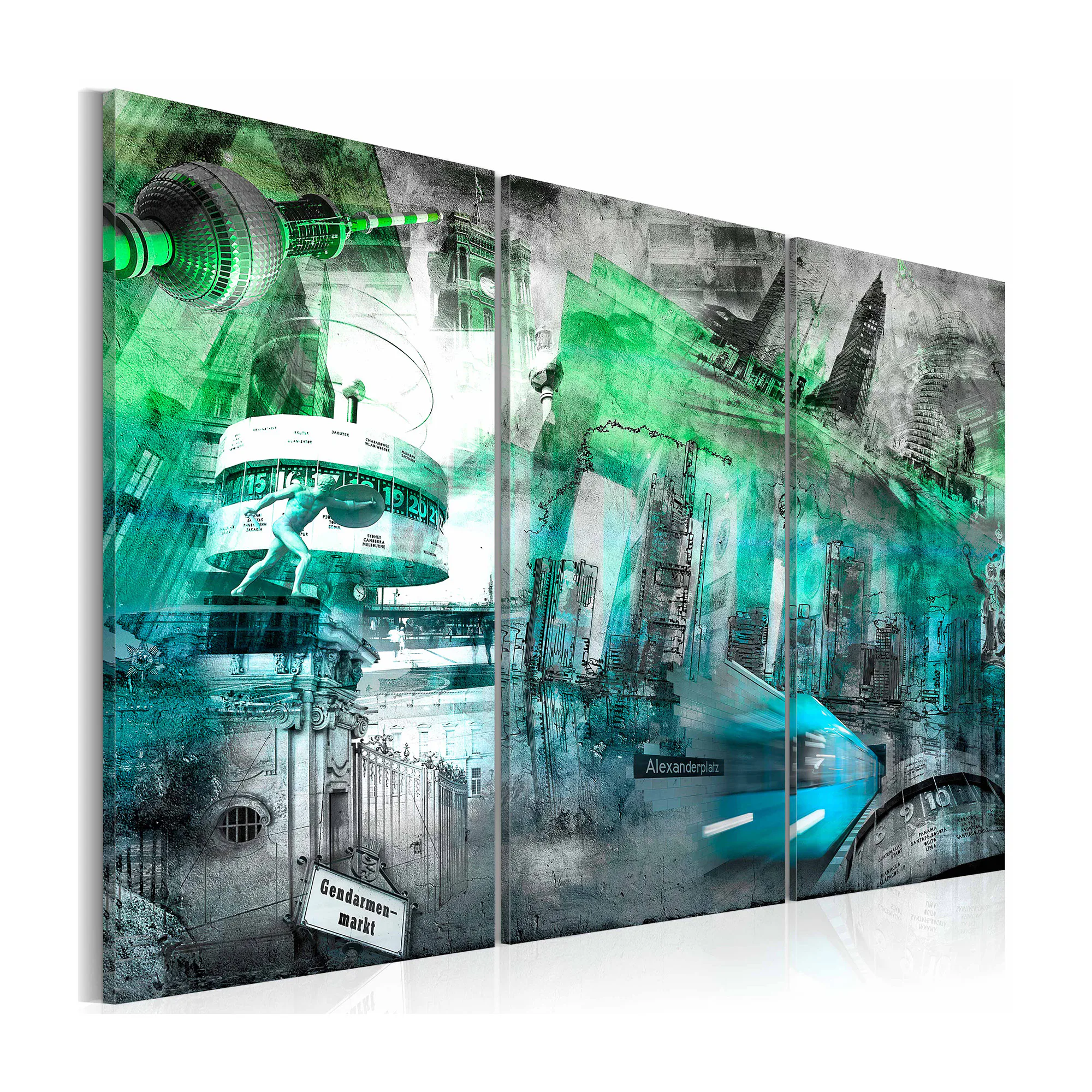 Tavla Arkiio Berlin Arkitektur Grön