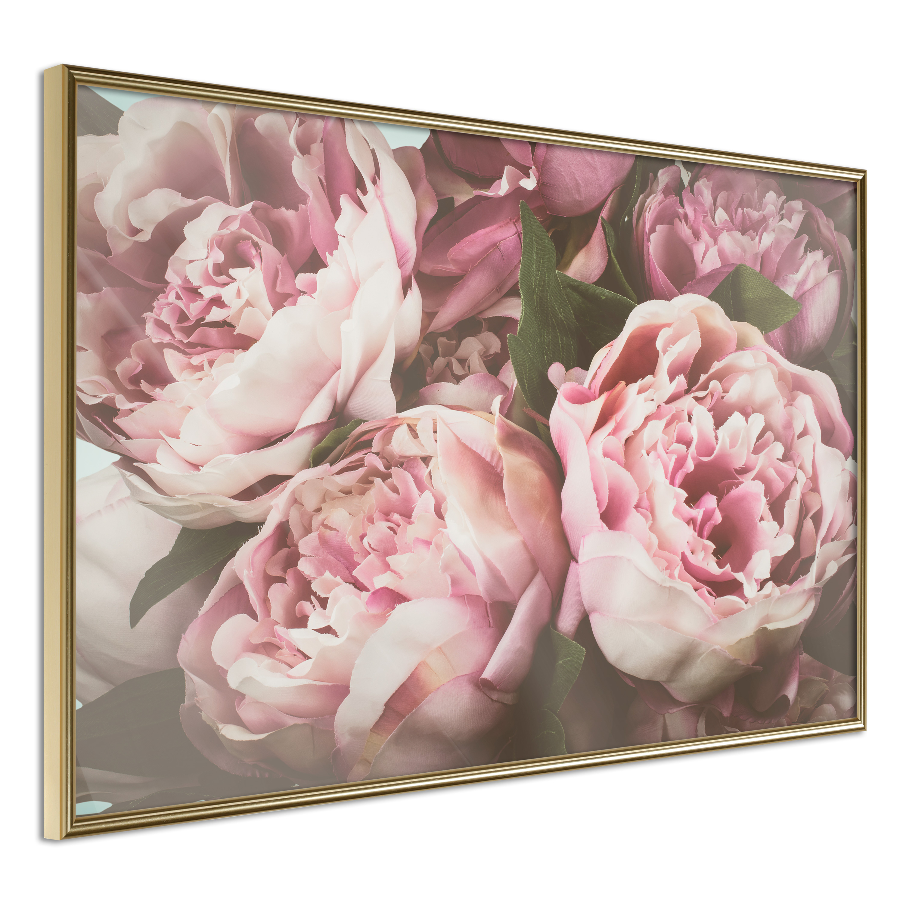 Poster Artgeist Affisch Pink Peonies