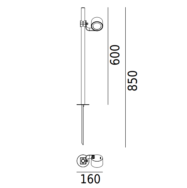 Markspotlight Norlys Moss