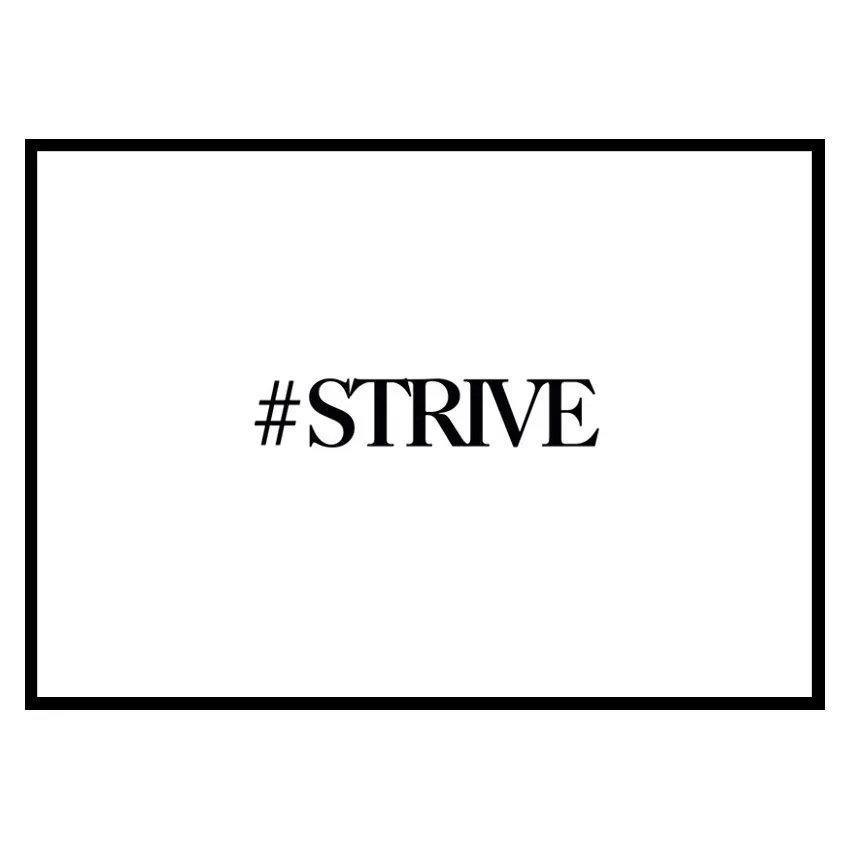 Poster Gallerix Hash Strive