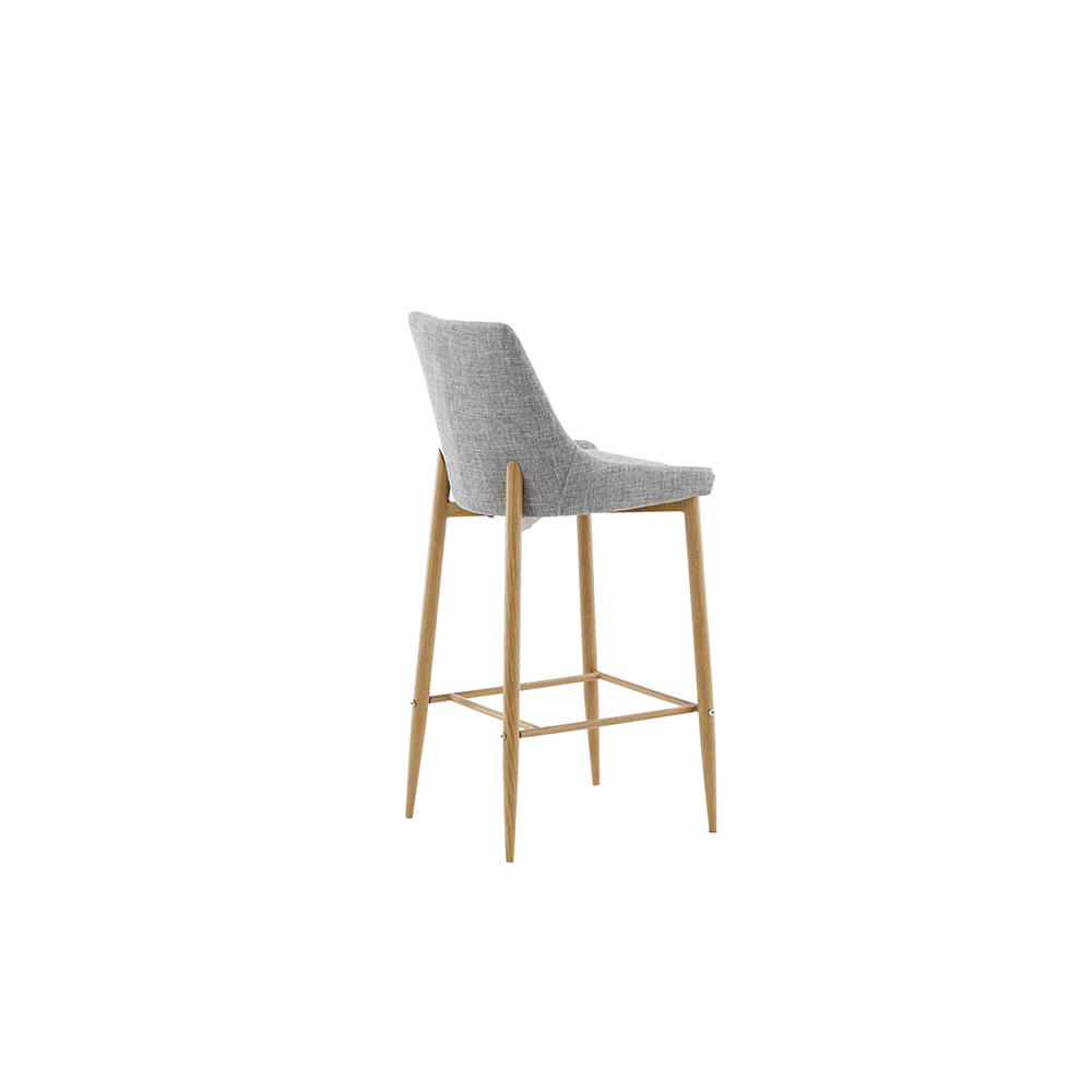 Plaza - Bar stool - Light grey Färg: Ljusgrå