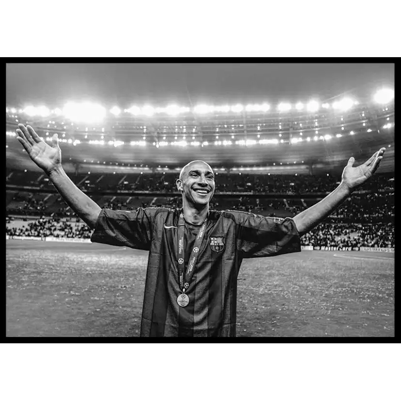 Poster Gallerix Henrik Larsson FC Barcelona 2006