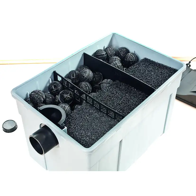 Dammfilter Heissner Komplett Set med Pump