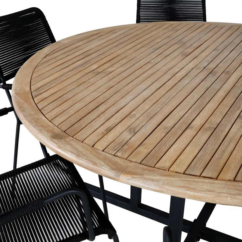 Matgrupp Venture Home Zurc med 6 Lumi Matstolar