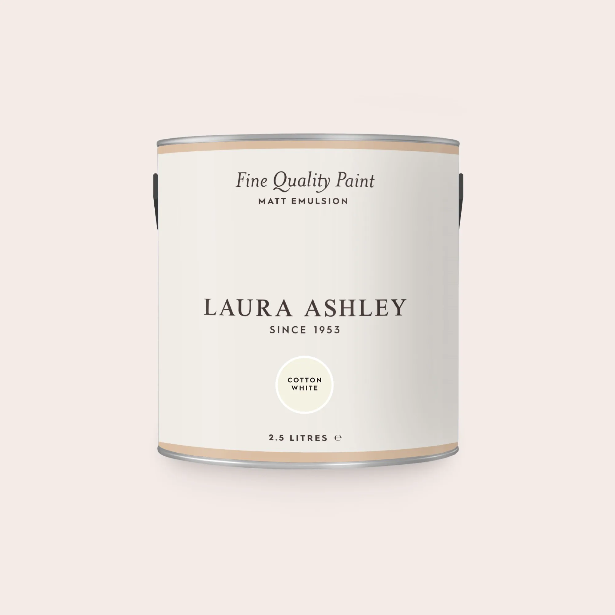 Laura Ashley Cotton White Vit 2,5 liter Cotton White