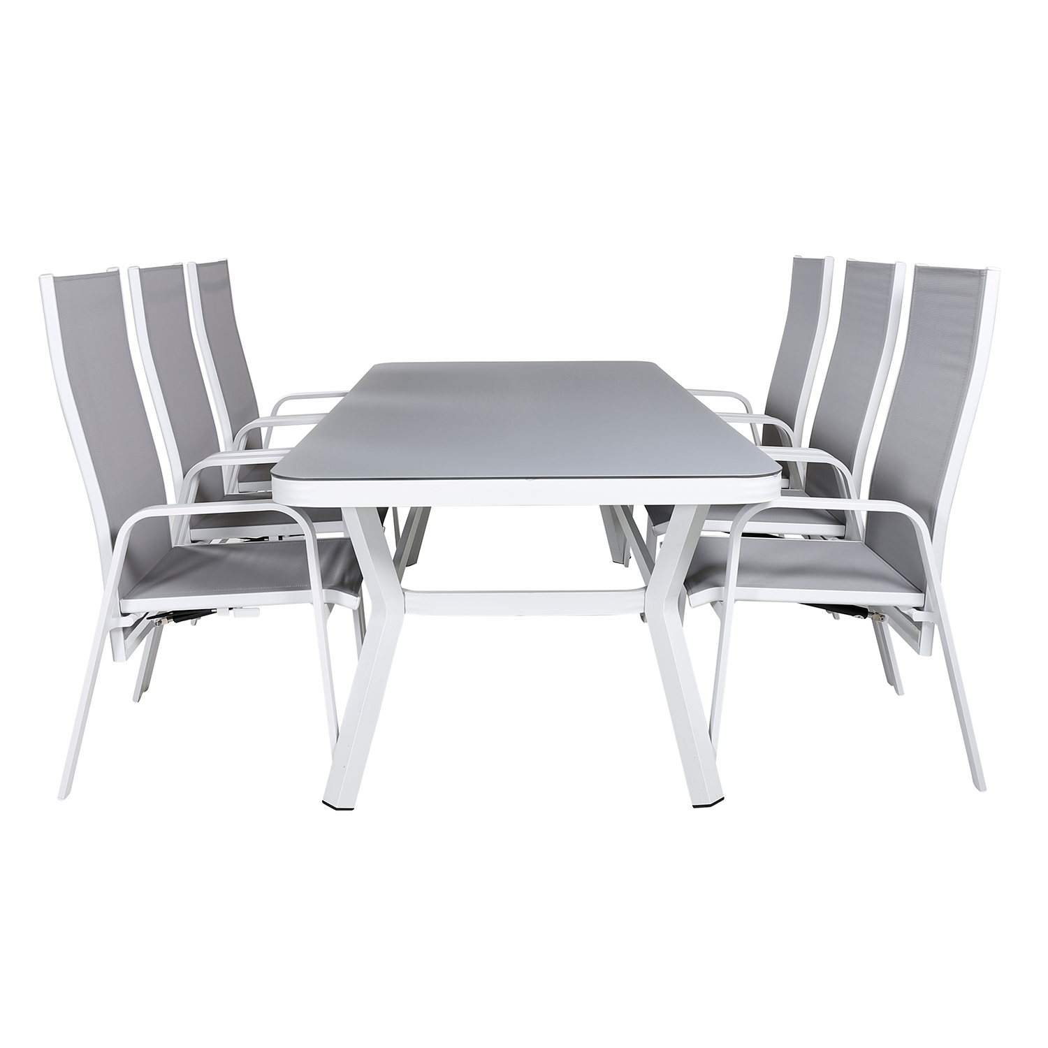 Matgrupp Venture Home Virya 160x90 med 6 Copacabana Reclinerstolar