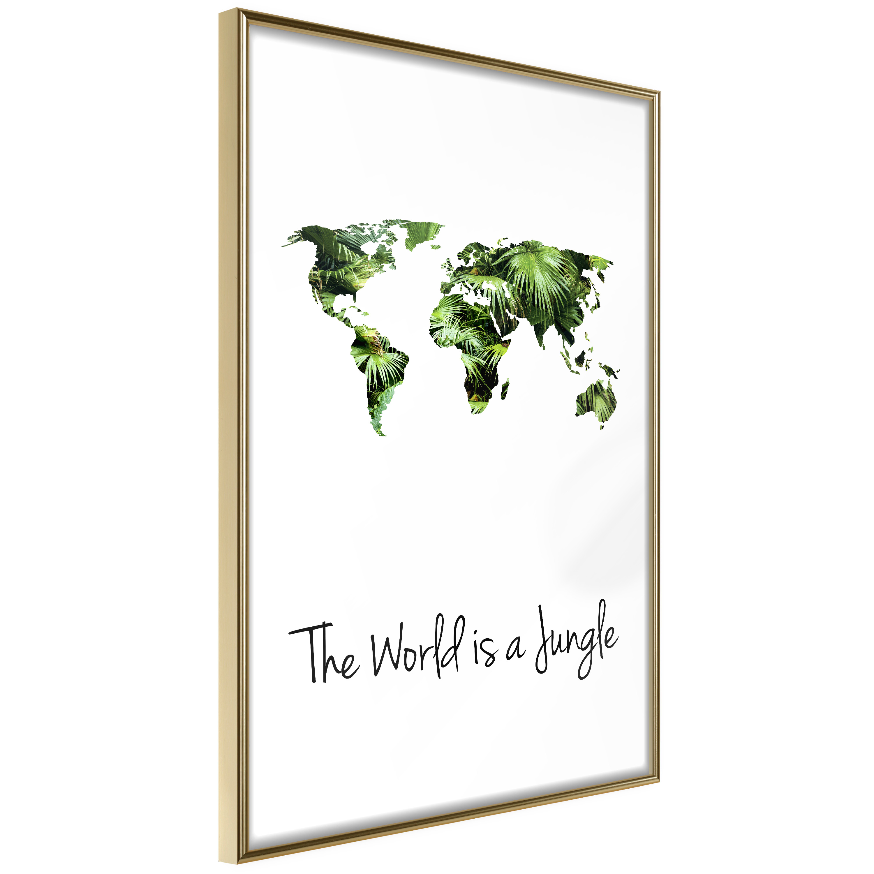 Poster Artgeist Affisch The World Is a Jungle