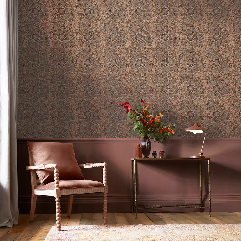Tapet William Morris At Home Marigold Fibrous 124254
