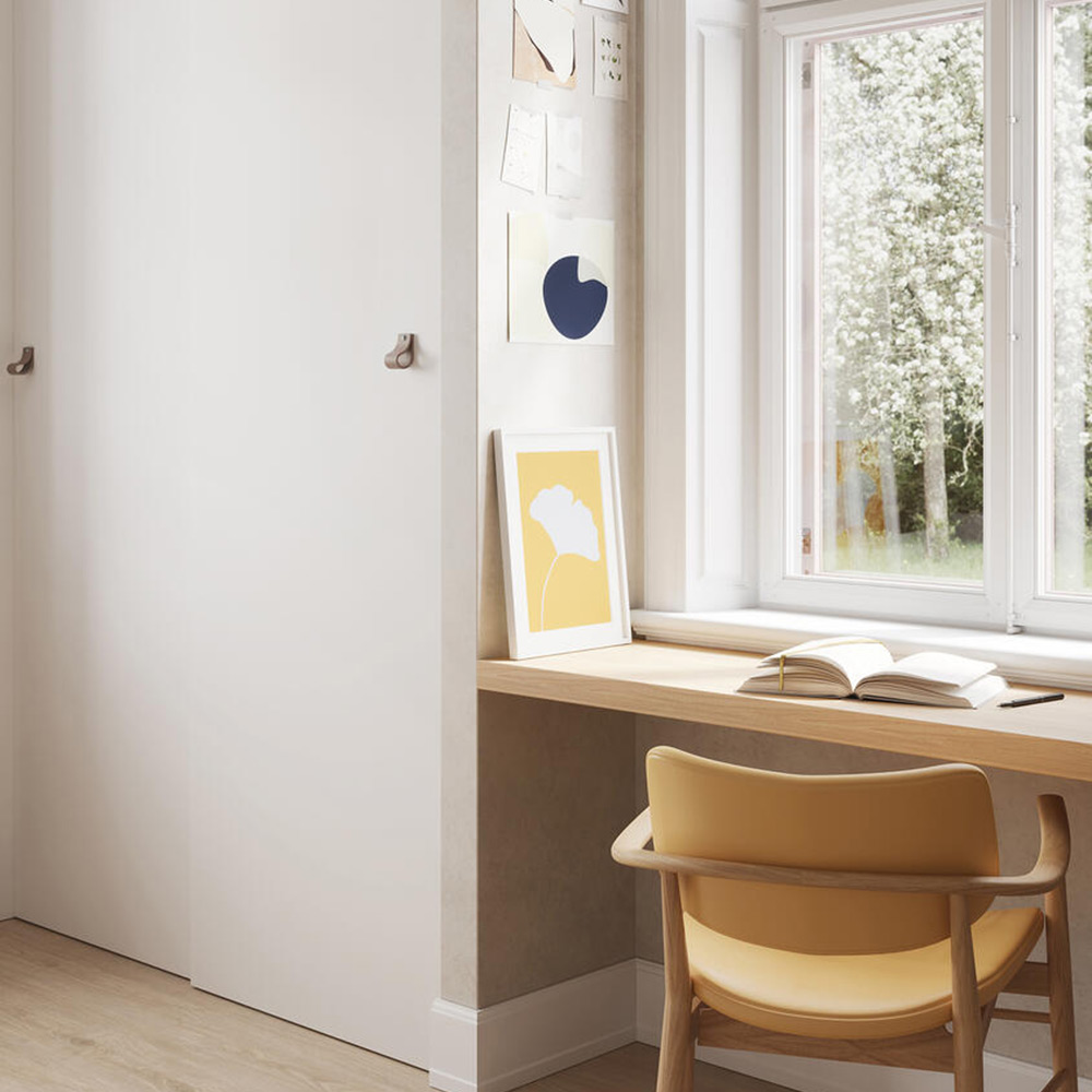 Laminatgolv Tarkett Woodstock 832 Pristine Oak Grey med Ekimitation & Matt Ytbehandling