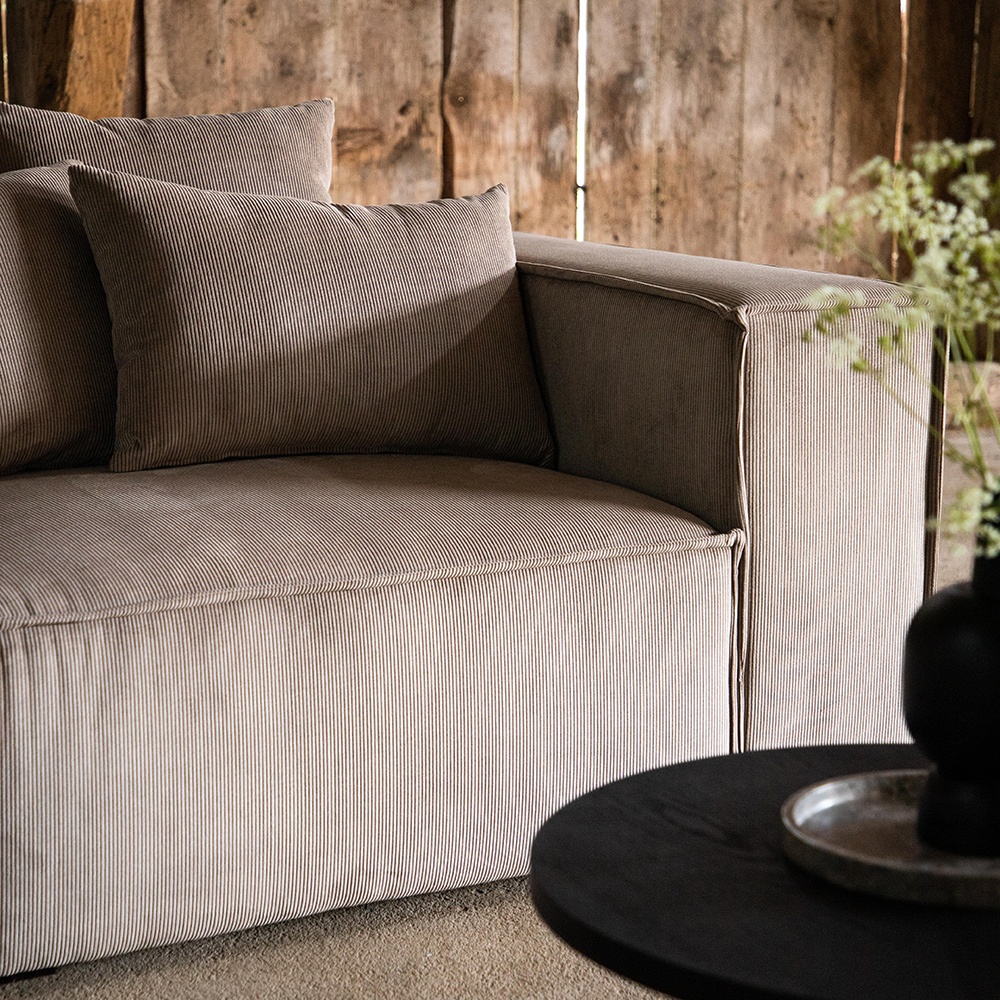 Soffa Vind Gillholmen Manchester Brun 3-Sits