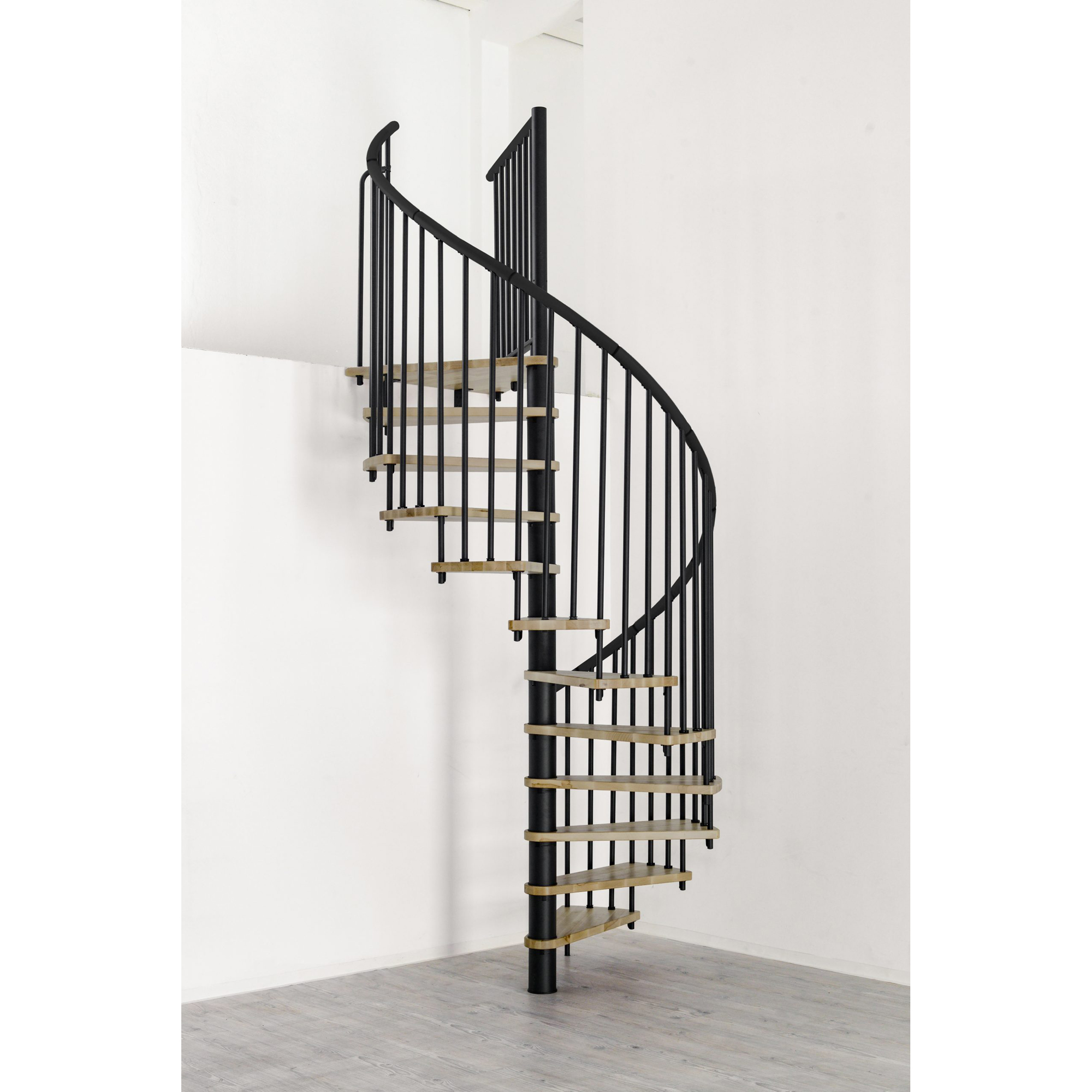 Spiraltrappa Byggera Euro Design Svart