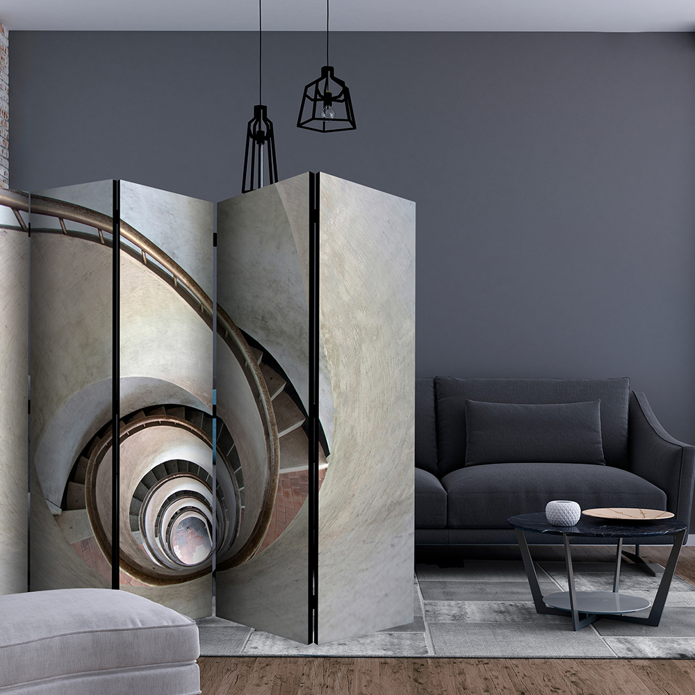 Rumsavdelare Arkiio White Spiral Stairs II 225x172 cm