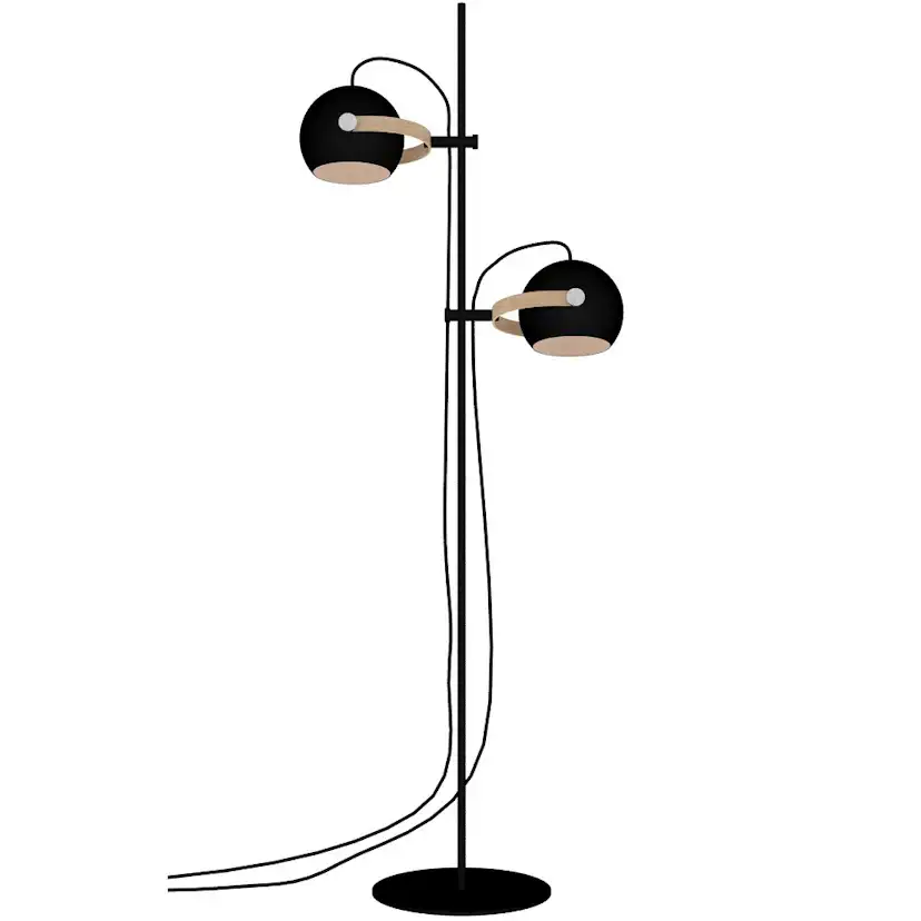 Golvlampa Halo Design D.C 2L Ø18 cm E27