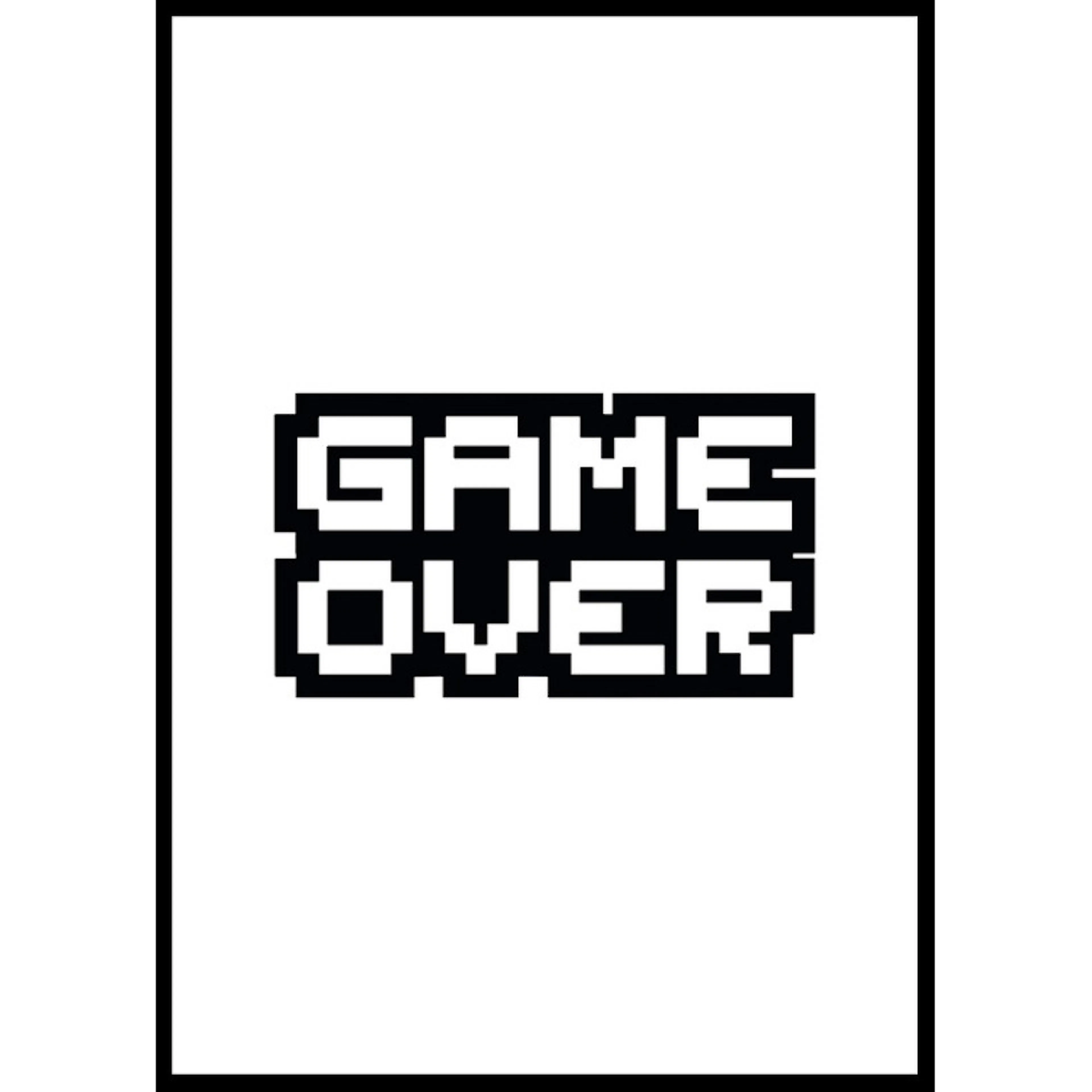 Poster Gallerix Game Over