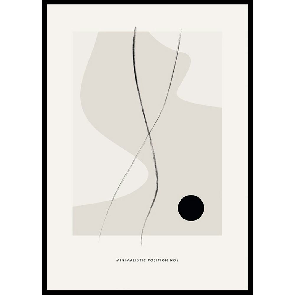 Poster Gallerix Minimalistic Position No2