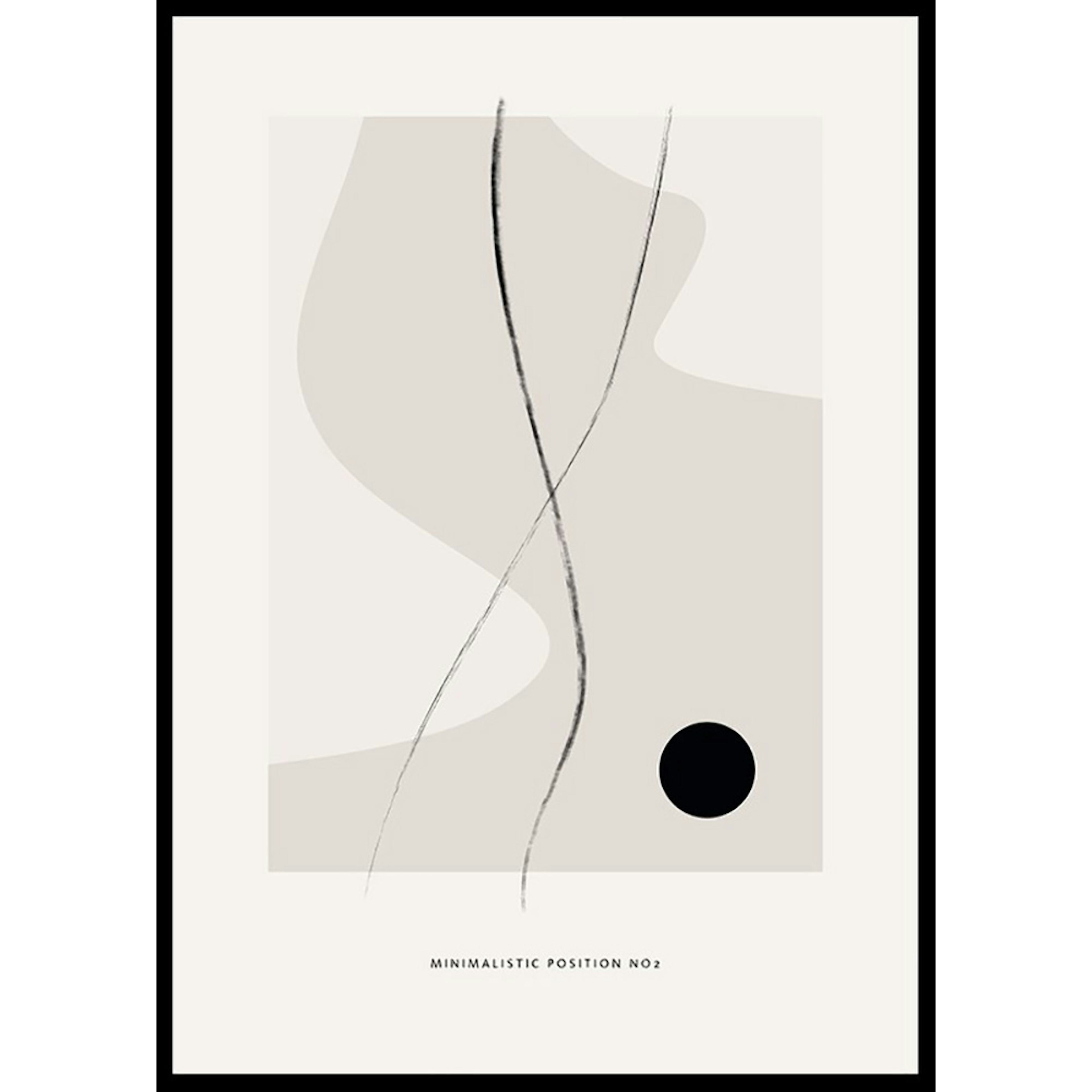 Poster Gallerix Minimalistic Position No2