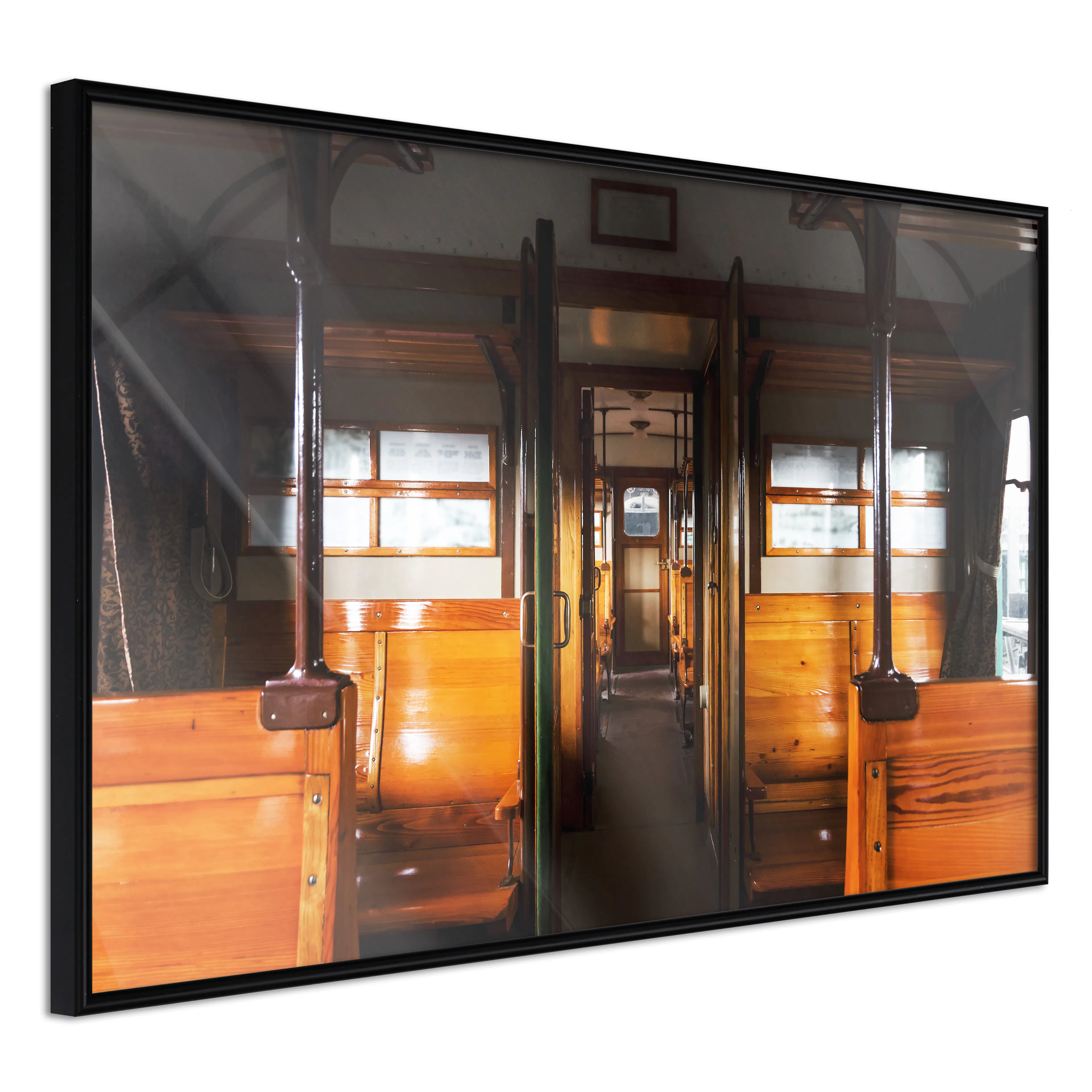 Affisch - Long Journey [Poster] 60x40 Svart ram, 60x40 cm