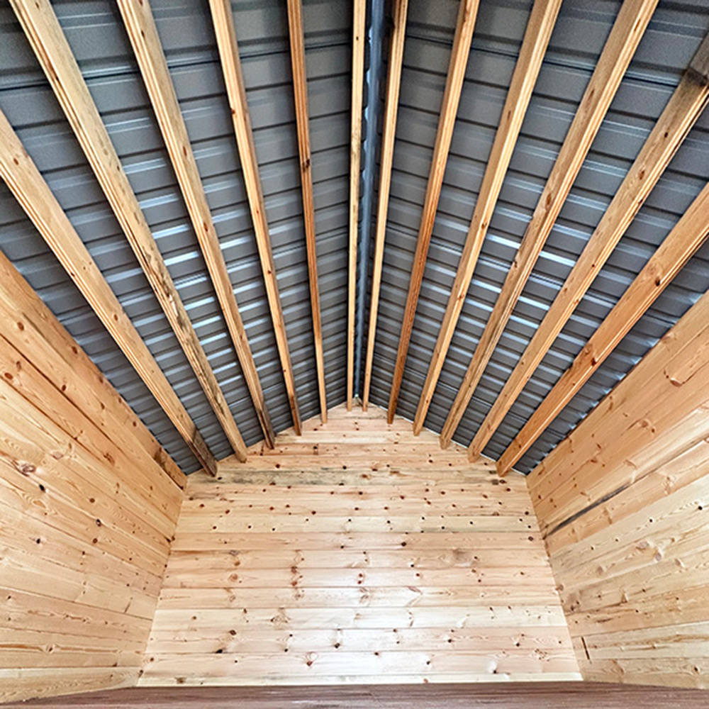 Plåttakspaket LP Garden För Timmerlada U20 R-20