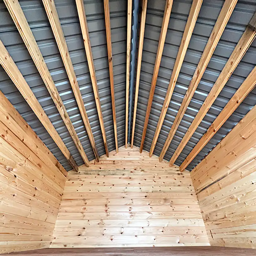 Plåttakspaket LP Garden För Timmerlada U20 R-20