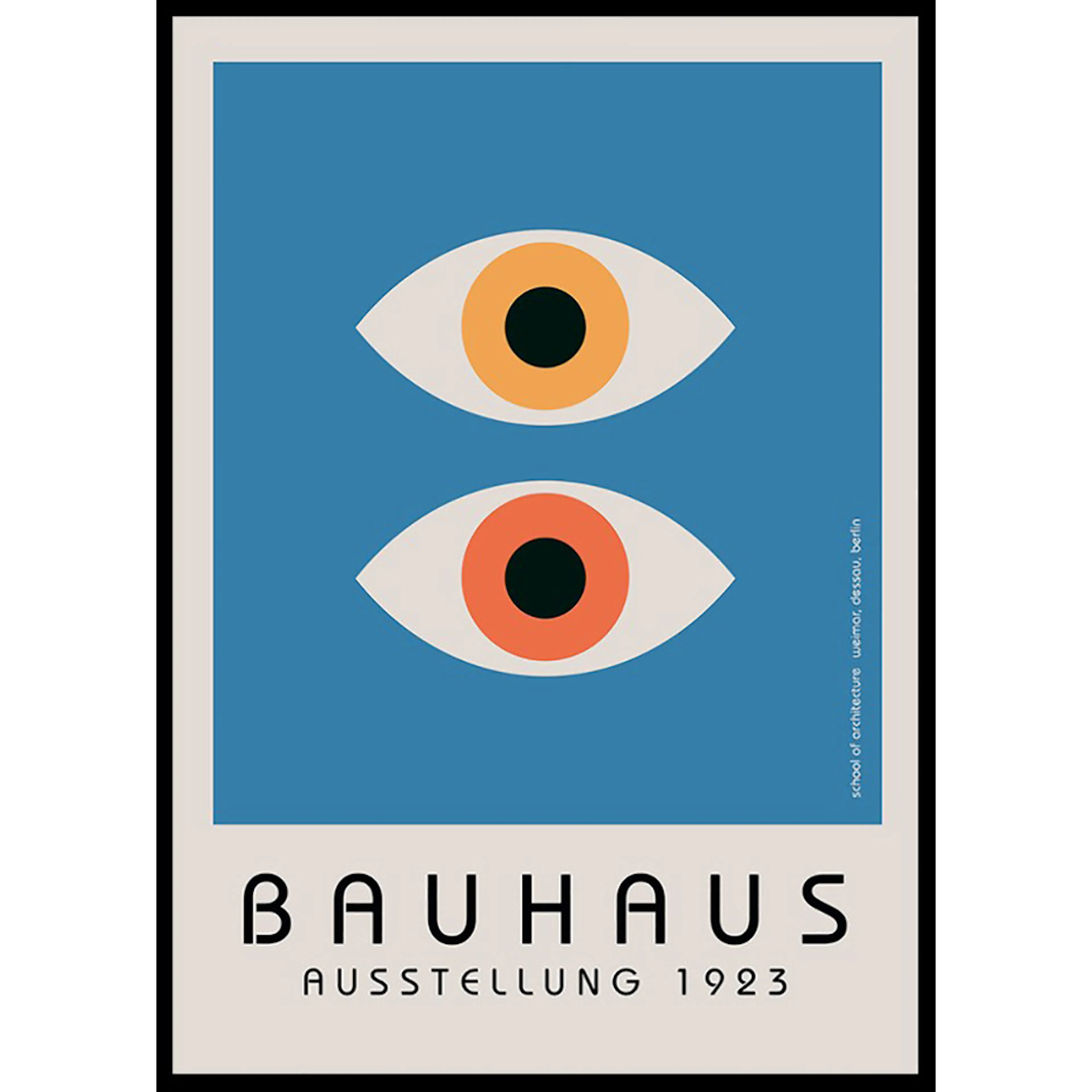 Poster Gallerix Bauhaus Eyes No2