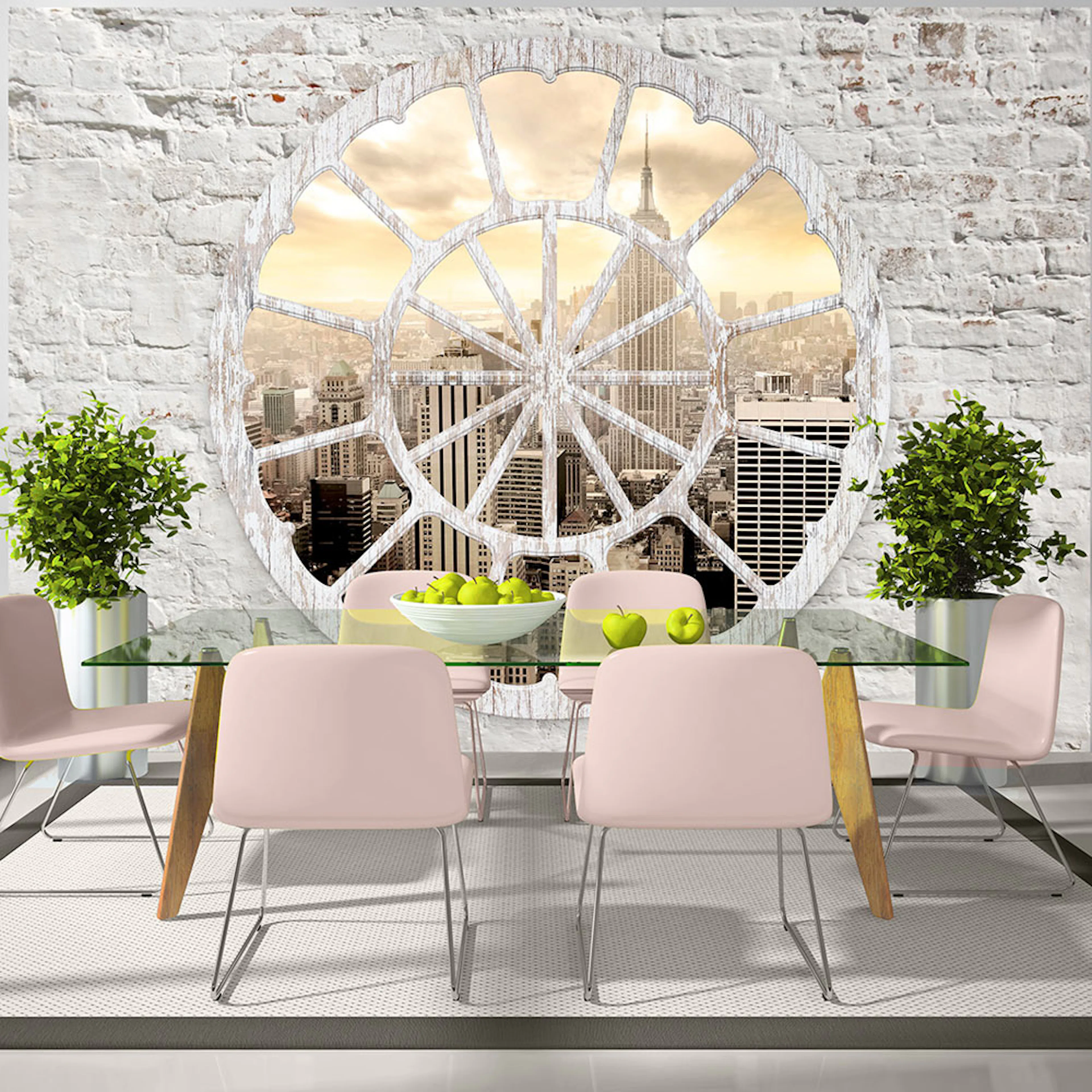 Fototapet Arkiio New York: A View Through The Window