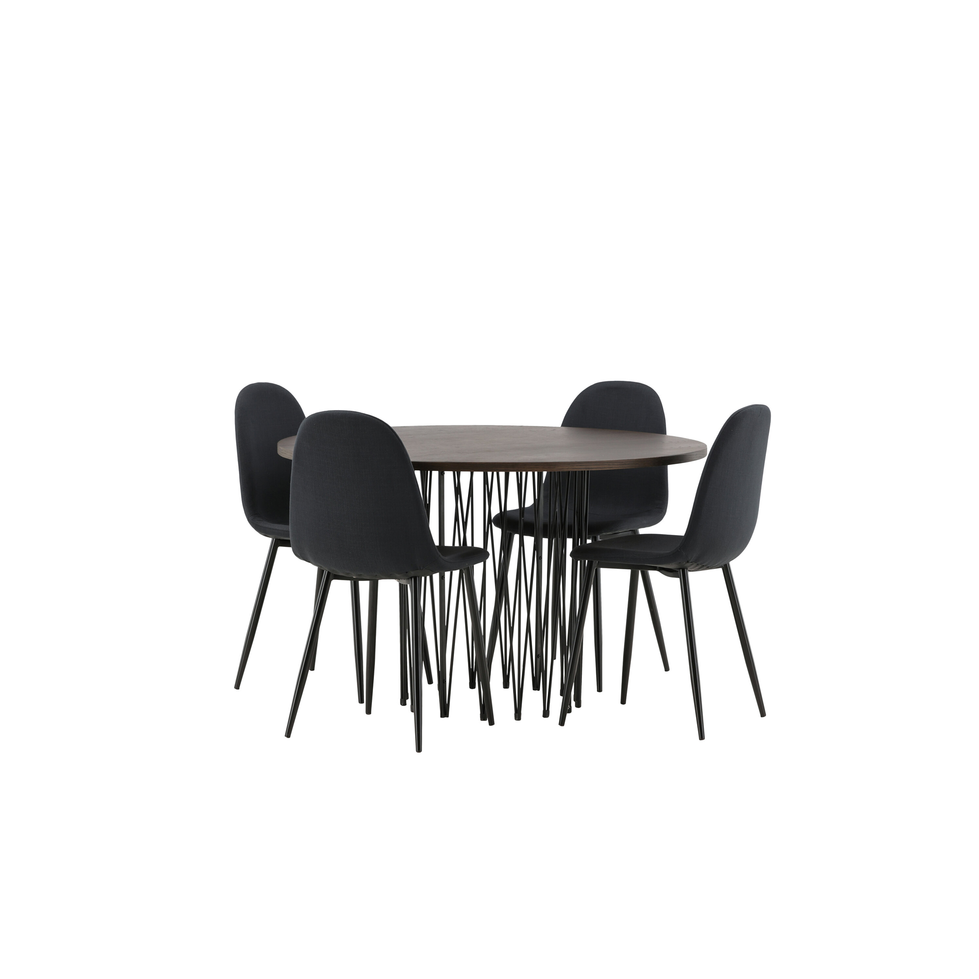 Matgrupp furniture/fashion Stone med 4 Polar Stolar