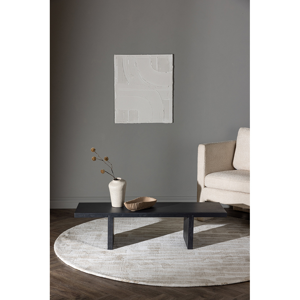 Soffbord Venture Home Yakunik Svart Vardagsrumsbord 120x38 cm
