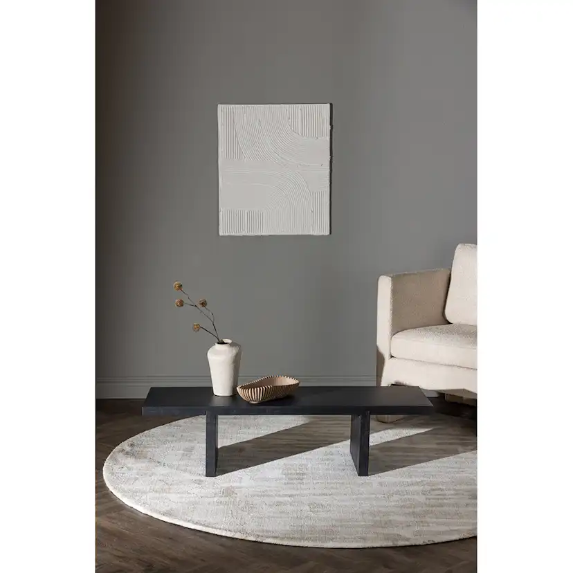 Soffbord Venture Home Yakunik Svart Vardagsrumsbord 120x38 cm