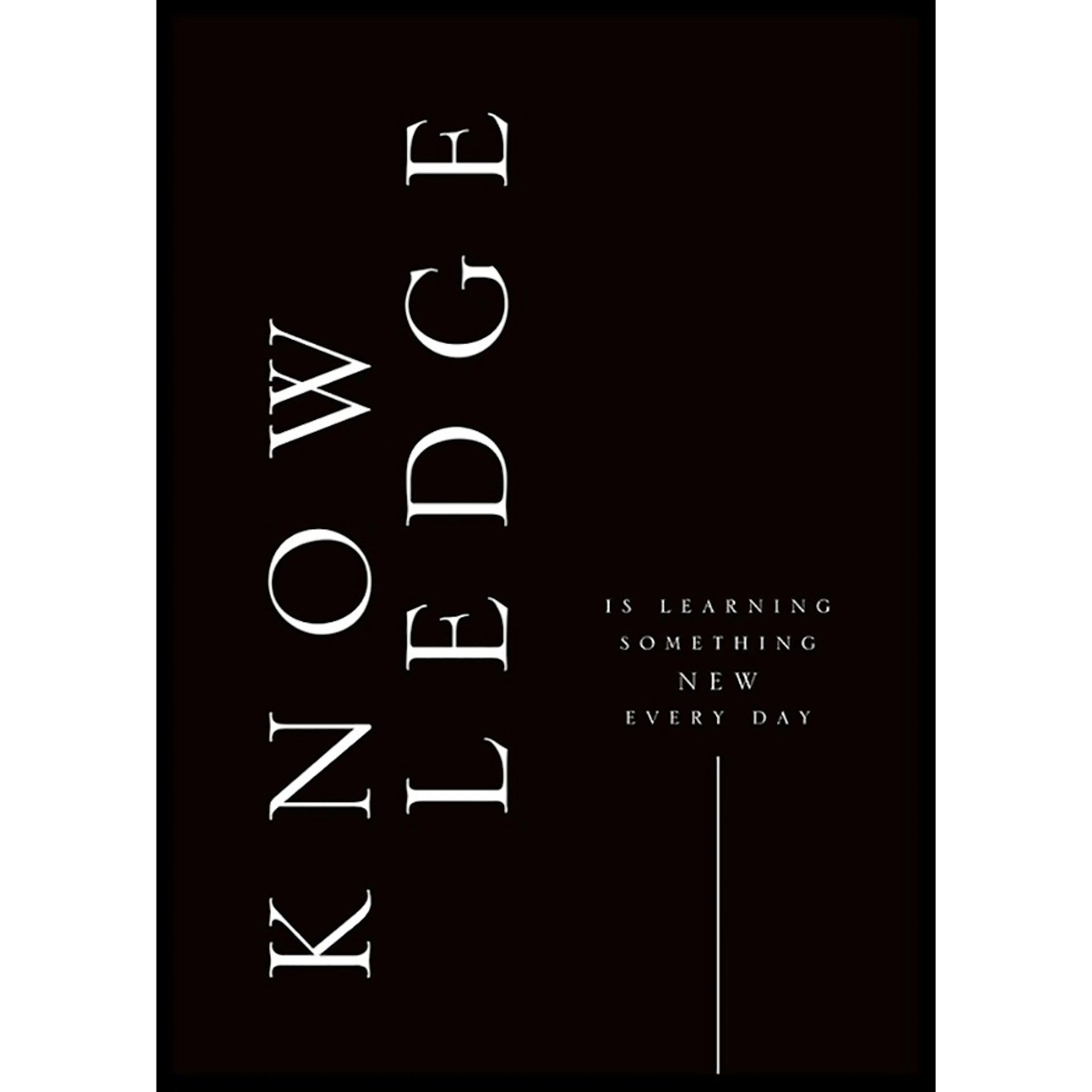 Poster Gallerix Knowledge