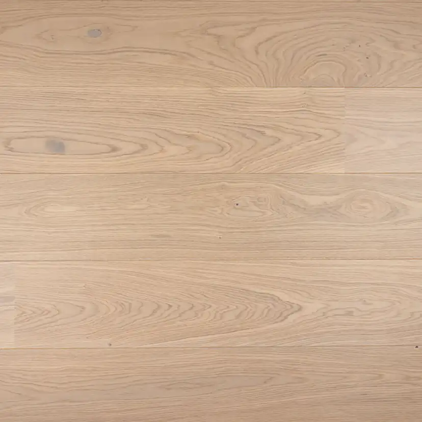 Parkettgolv Moland Aston Plank EK Classic Uv Mattlack Vit