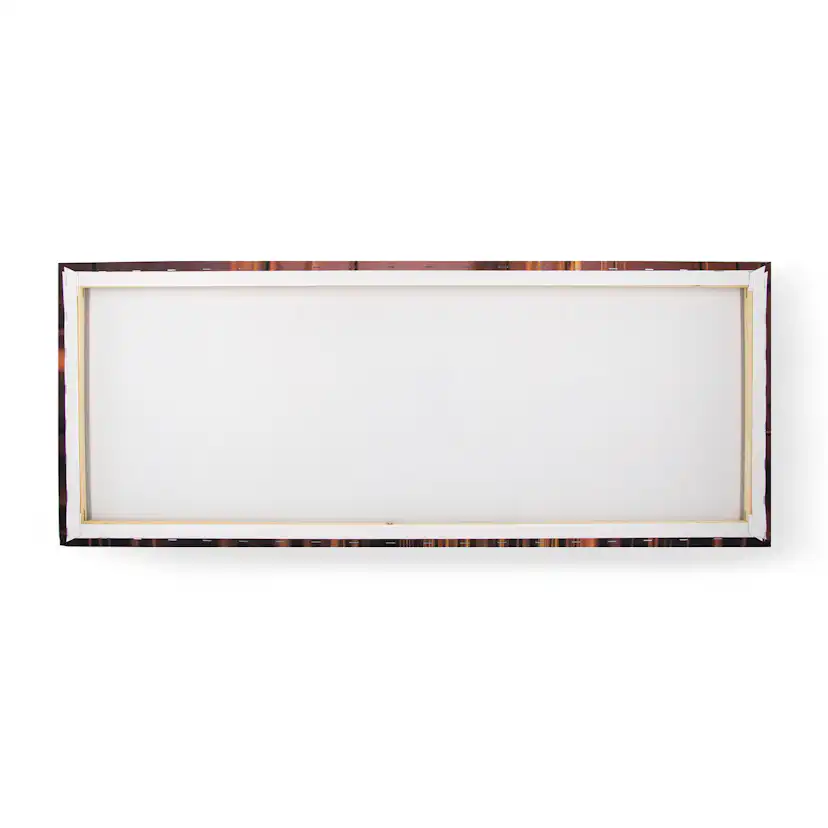 Tavla Art for the Home Flowers and a Bee 40x100