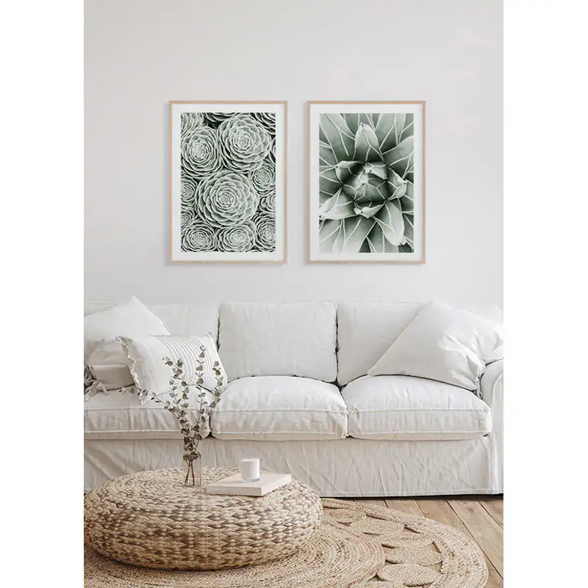 Poster Gallerix Bright Green Botanical No1