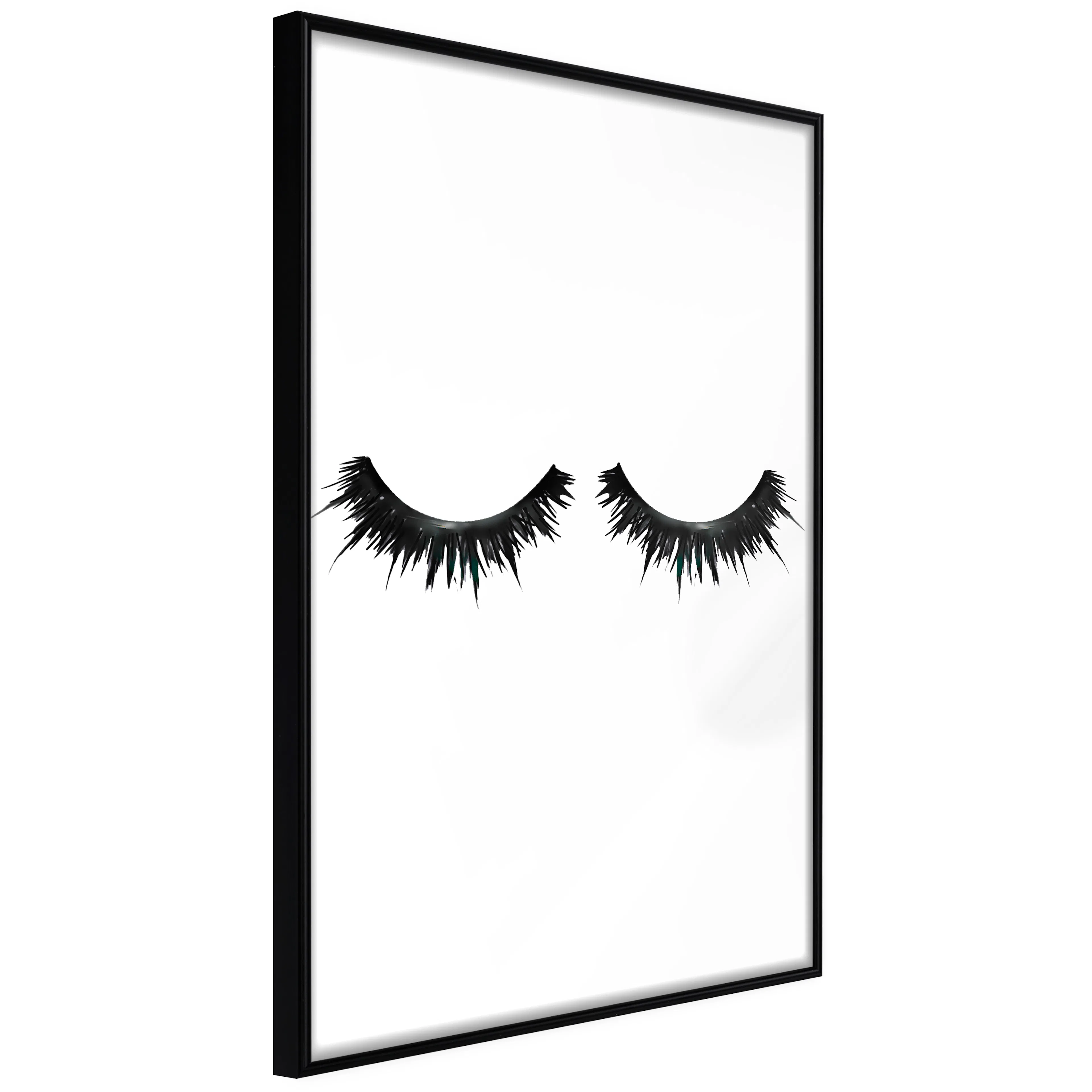 Affisch - Eyelashes [Poster] 40x60 Svart ram, 40x60 cm