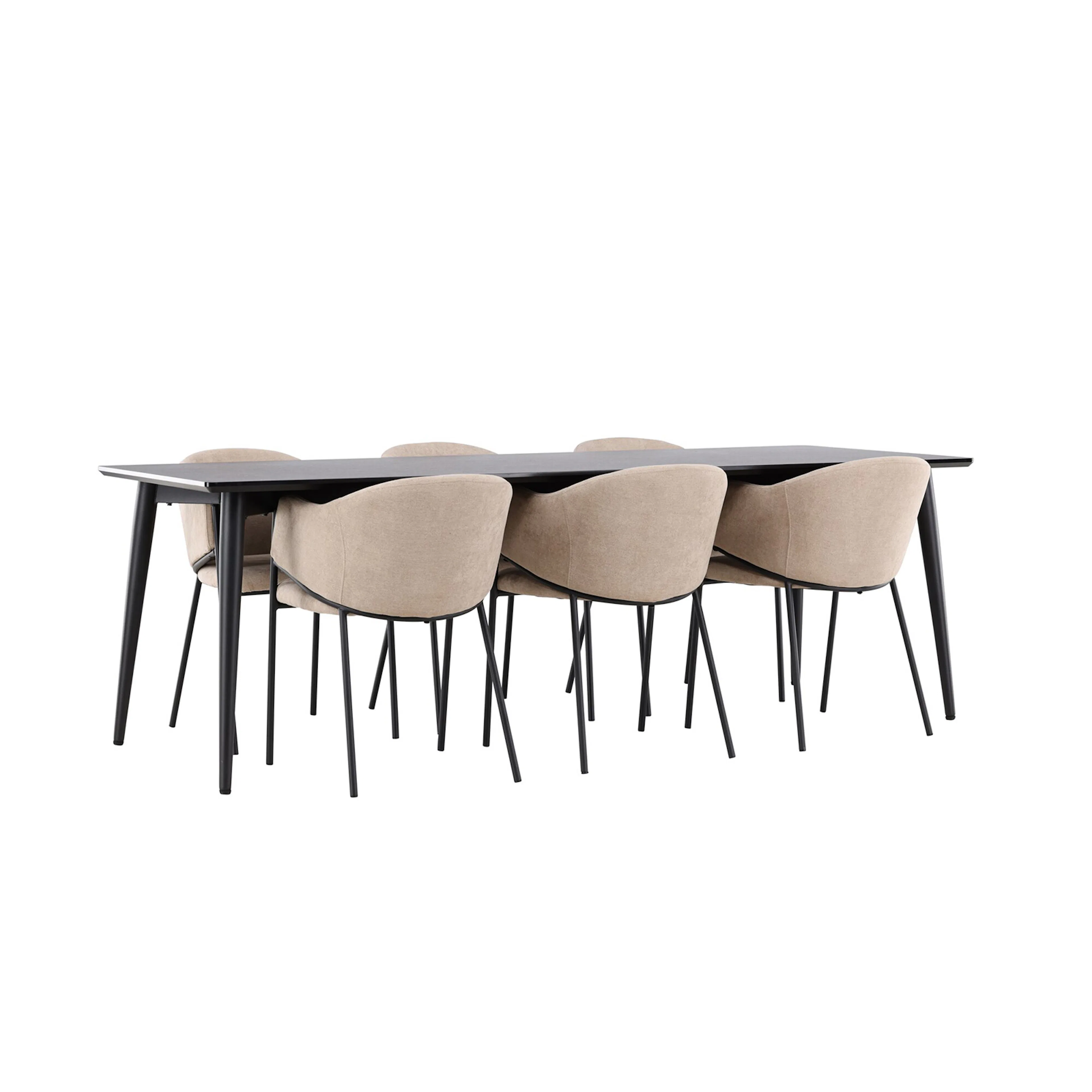 Svart/Beige