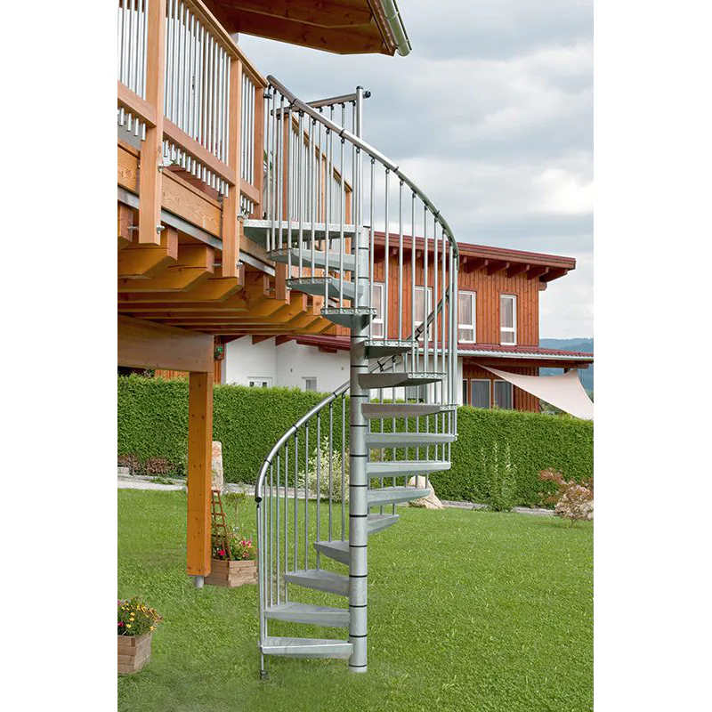 Royal Zink spiraltrappa - Ø1400 mm Spiraltrappa Royal Zink Ø1400 mm