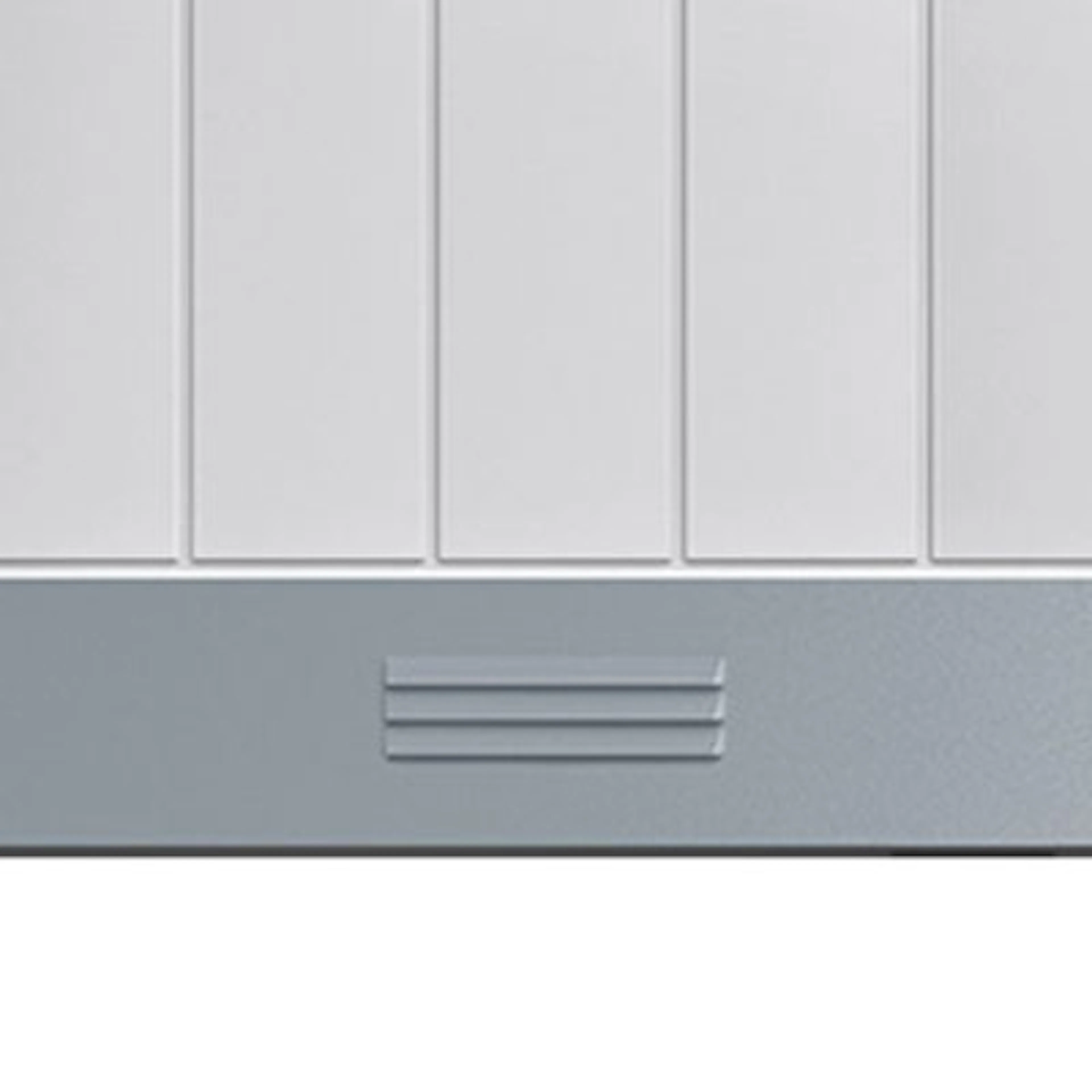 Sparkplåt Diplomat Ventilerad för Garageport