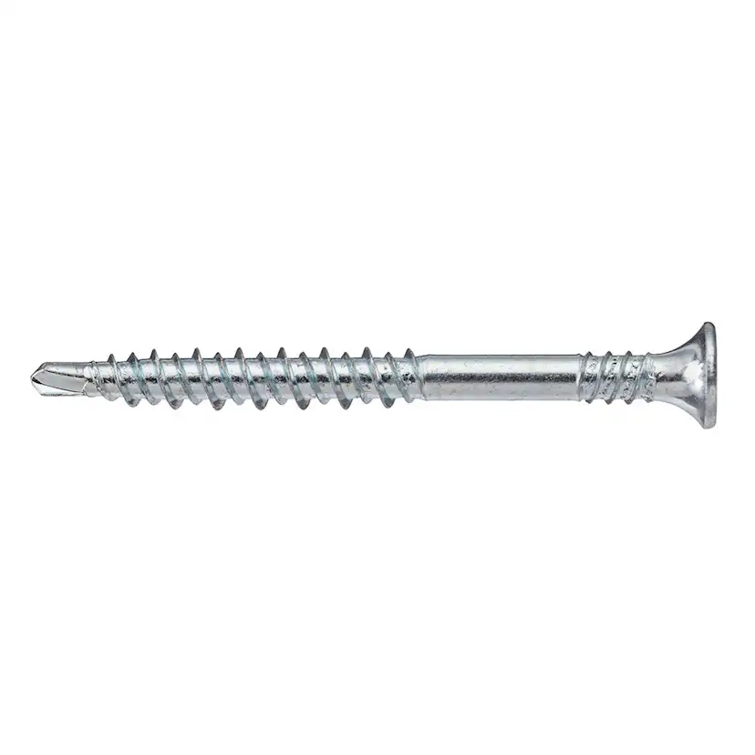 Universalskruv Västsvensk Byggskruv AB Topgrip För Trä- Stål & Förstärkningsregel Max 2 mm