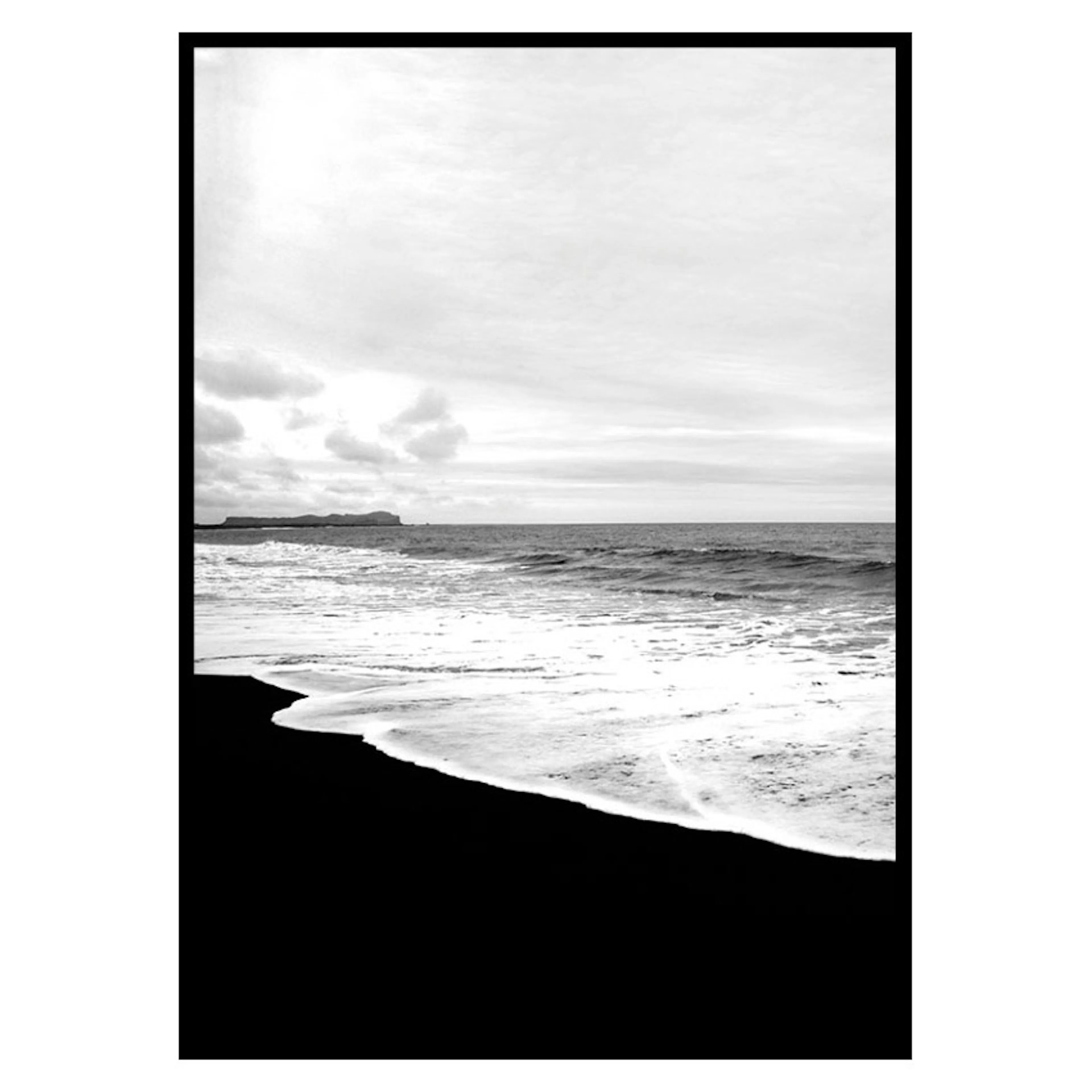 Poster Gallerix Black Beach