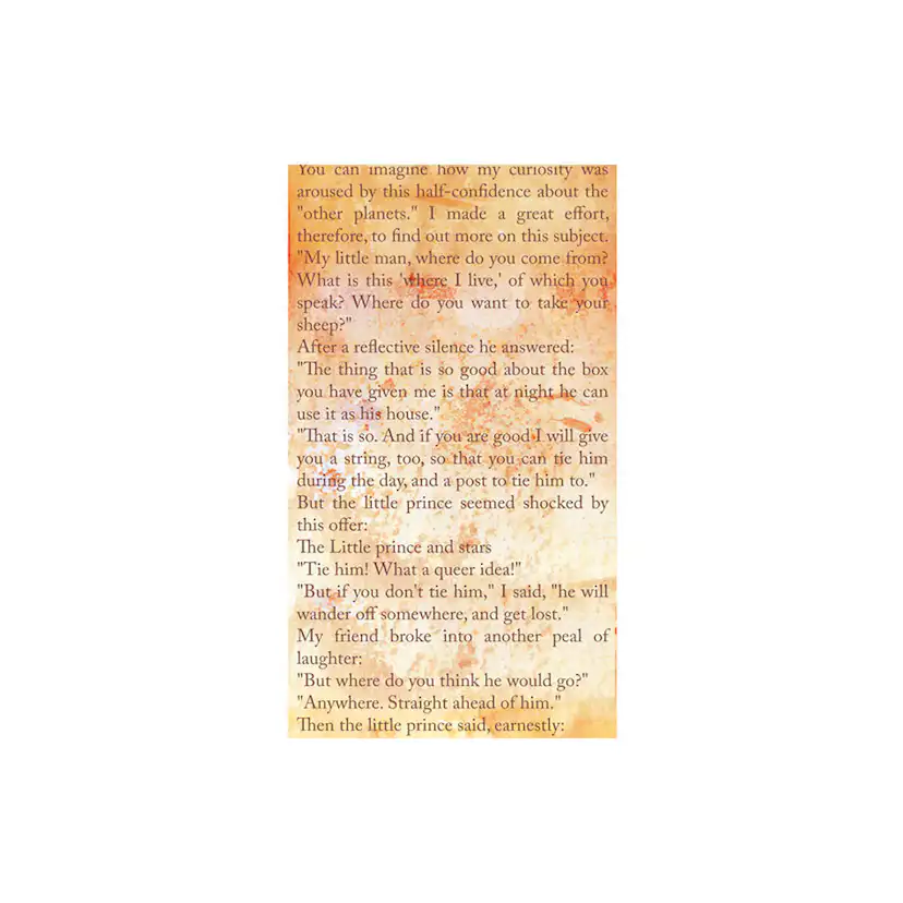 Fototapet Arkiio The Little Prince Message Of Love 50x1000 cm