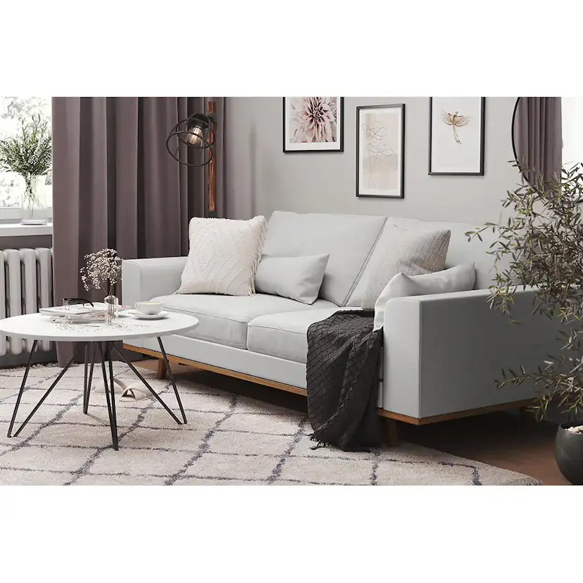 Copenhagen 3-sits Soffa Linnegrå