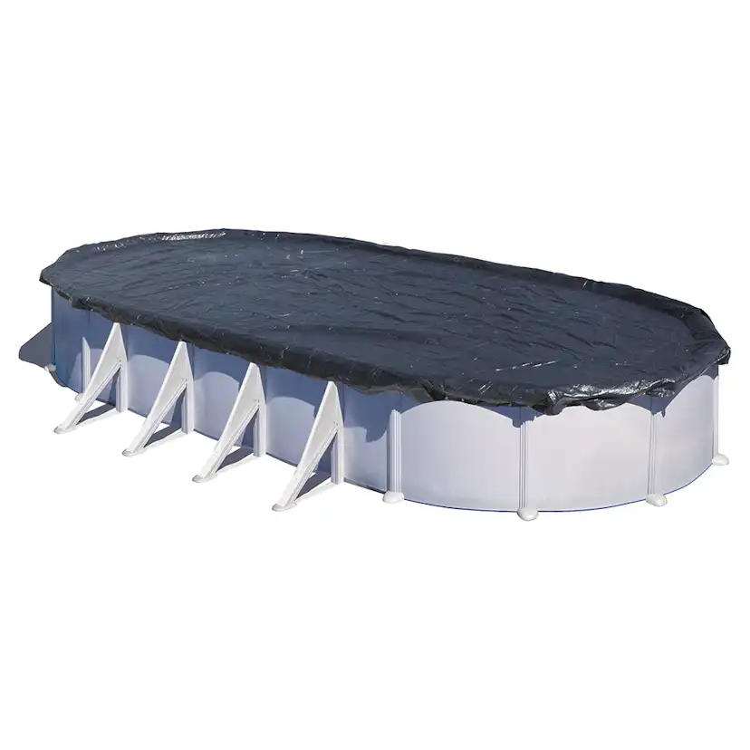 Poolöverdrag Gre Vinter För Oval Pool 500x300 cm