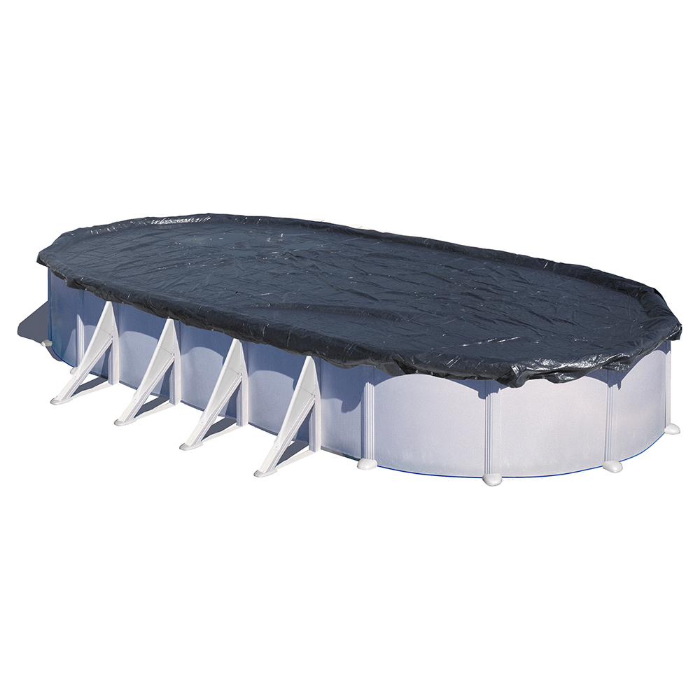Poolöverdrag Gre Vinter För Oval Pool 500x300 cm