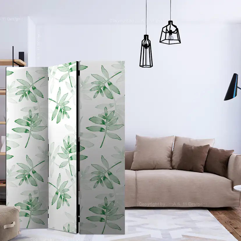 Rumsavdelare Arkiio Watercolour Branches 135x172 cm