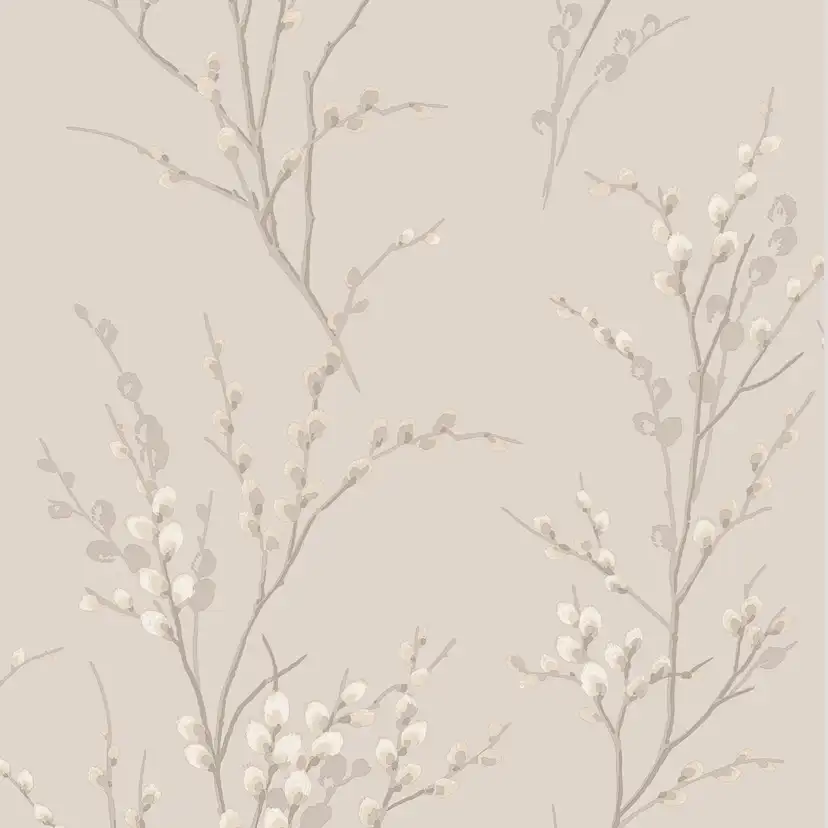 Tapet Laura Ashley Pussy Willow Dove Gra