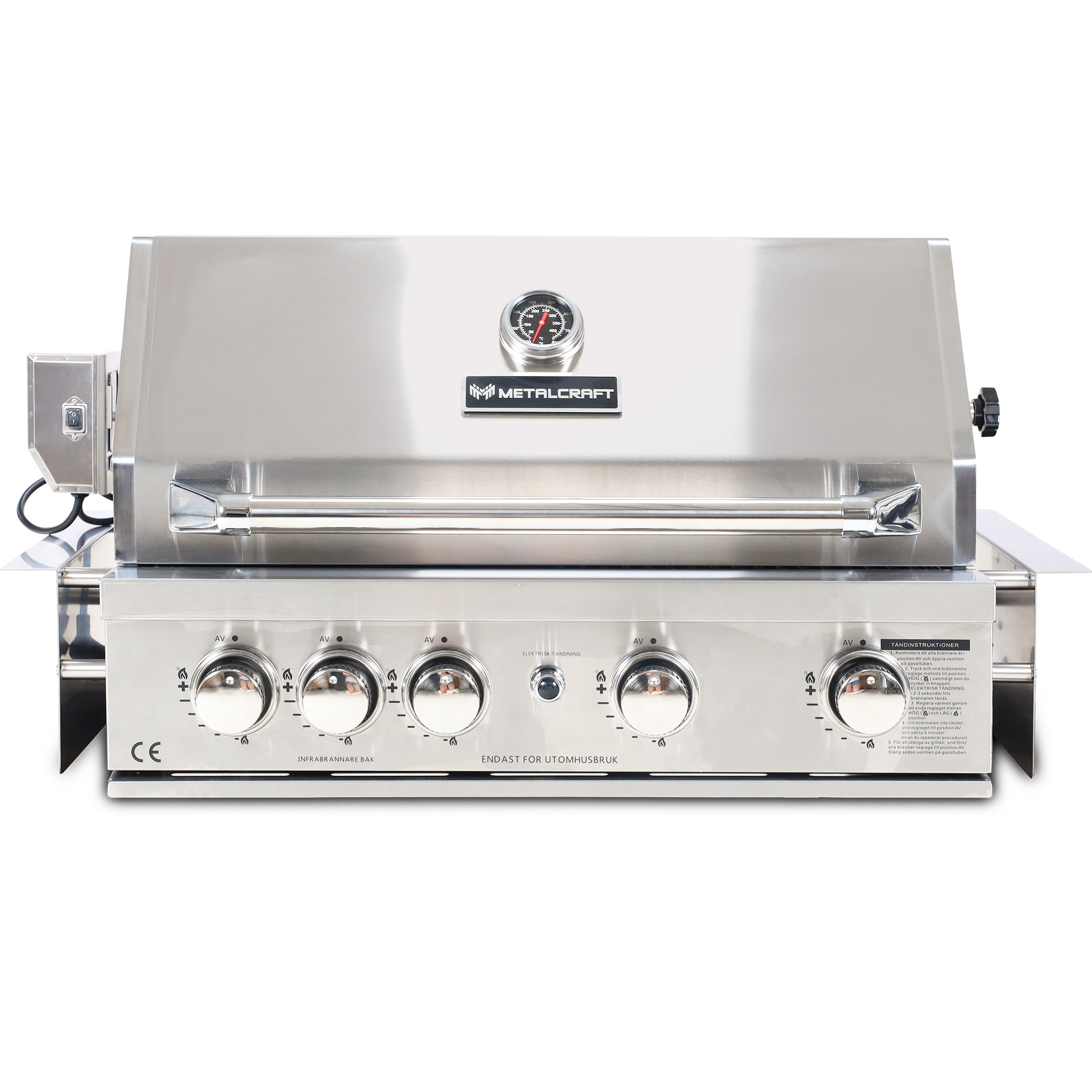 Gasolgrill Metalcraft Inbyggnad Chicago