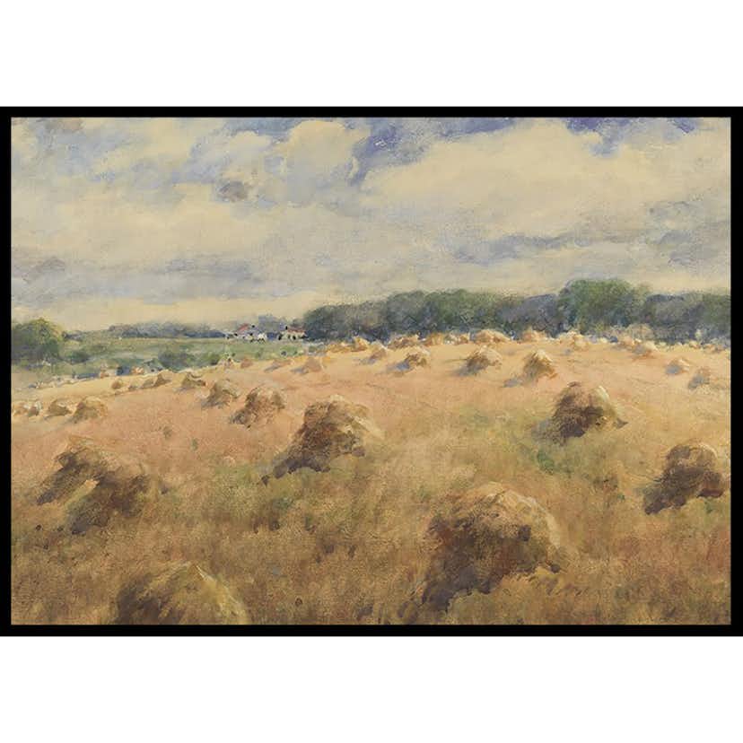 Poster Gallerix Maryland Wheat Fields By William Henry Holmes