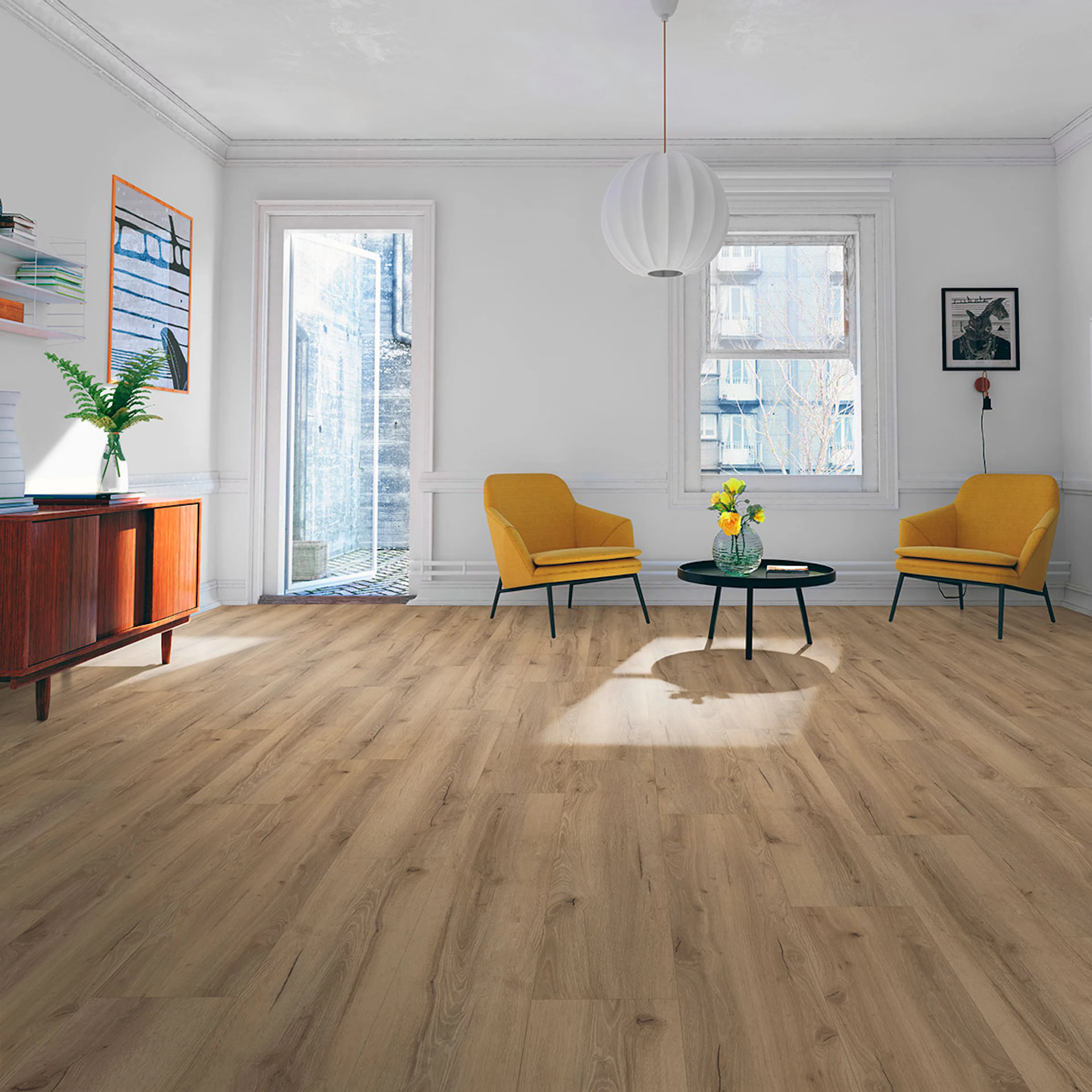 Vinylgolv Floorit X-Cellent Lein Softec